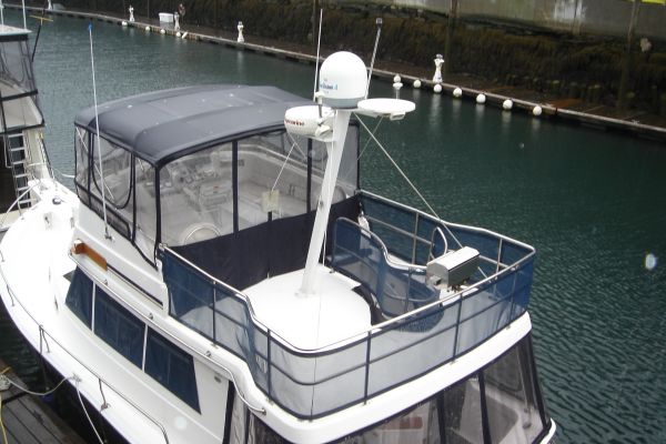 Aft deck top view