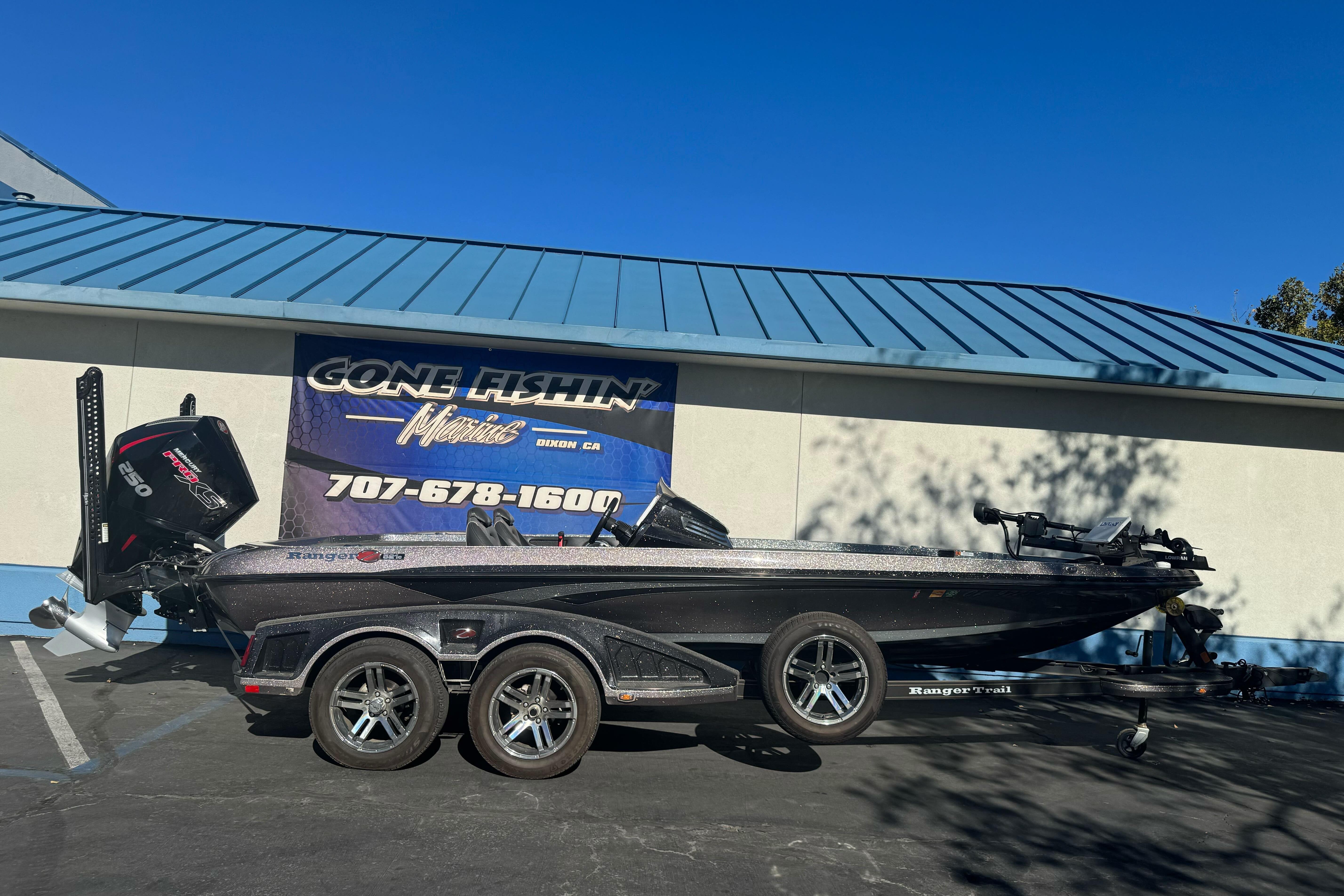 2020 Ranger Z521C Ranger Cup Equipped boat parked outside Gone Fishin' Marine.