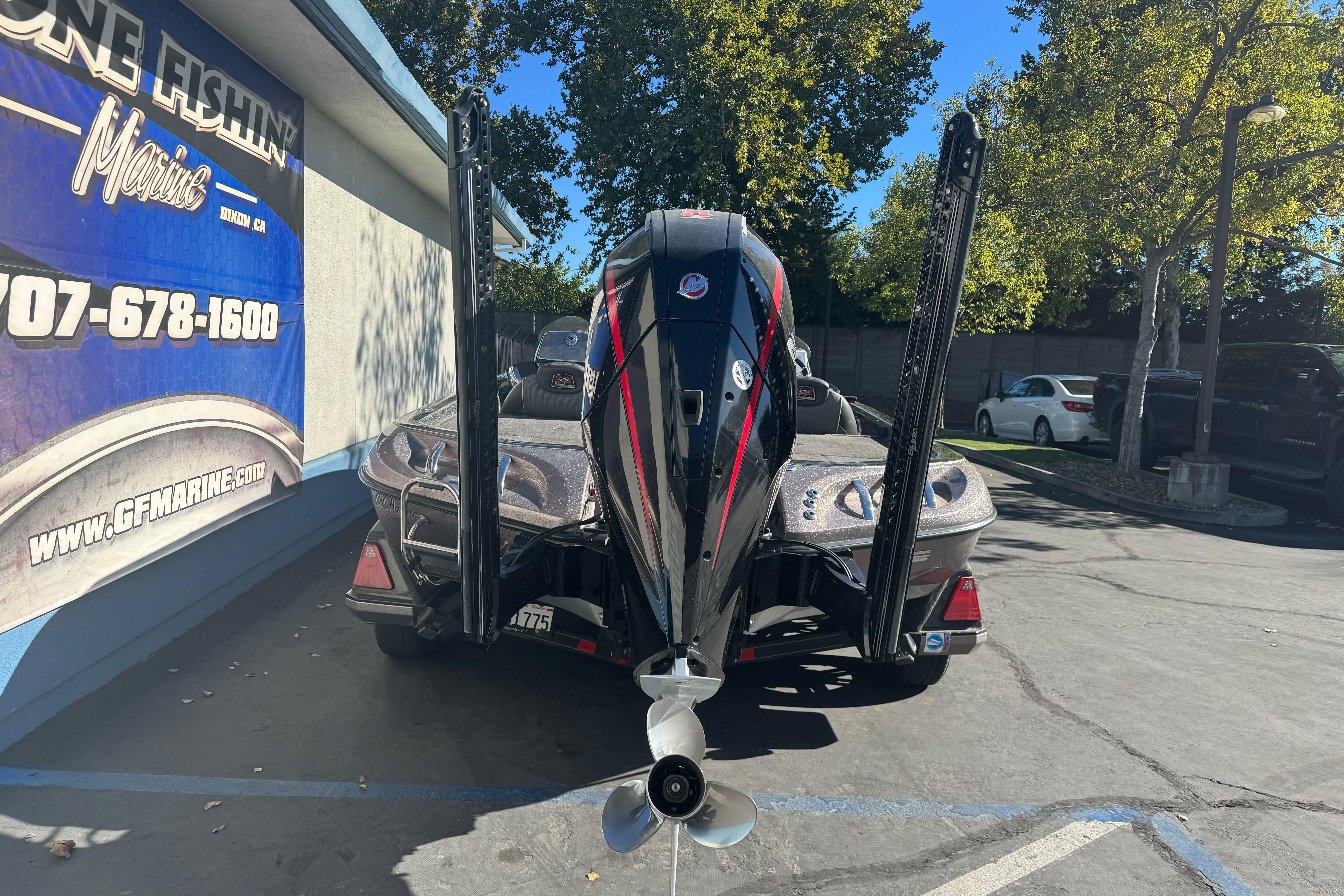 2020 Ranger Z521C Ranger Cup Equipped boat parked outside GF Marine.