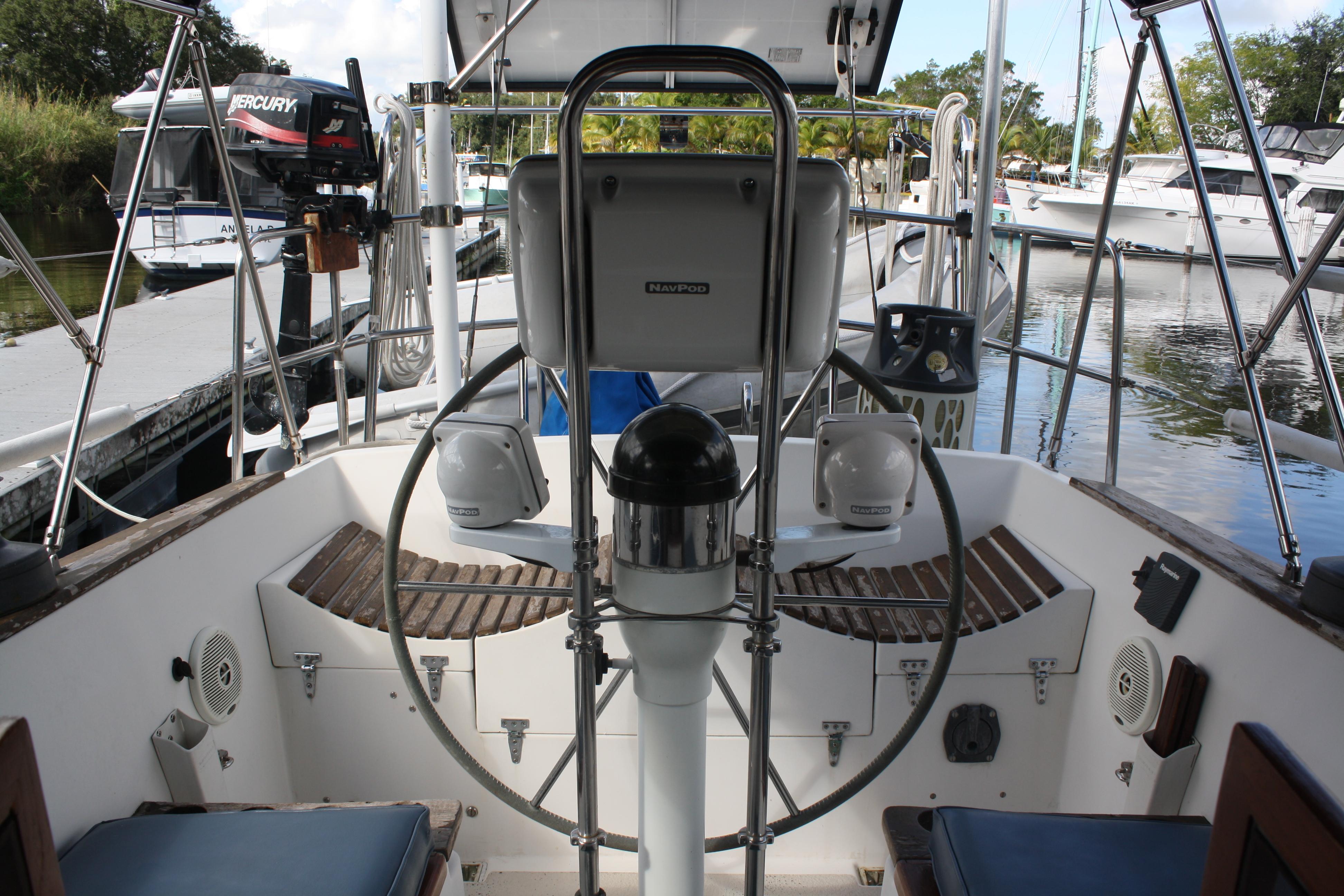 Cockpit looking aft