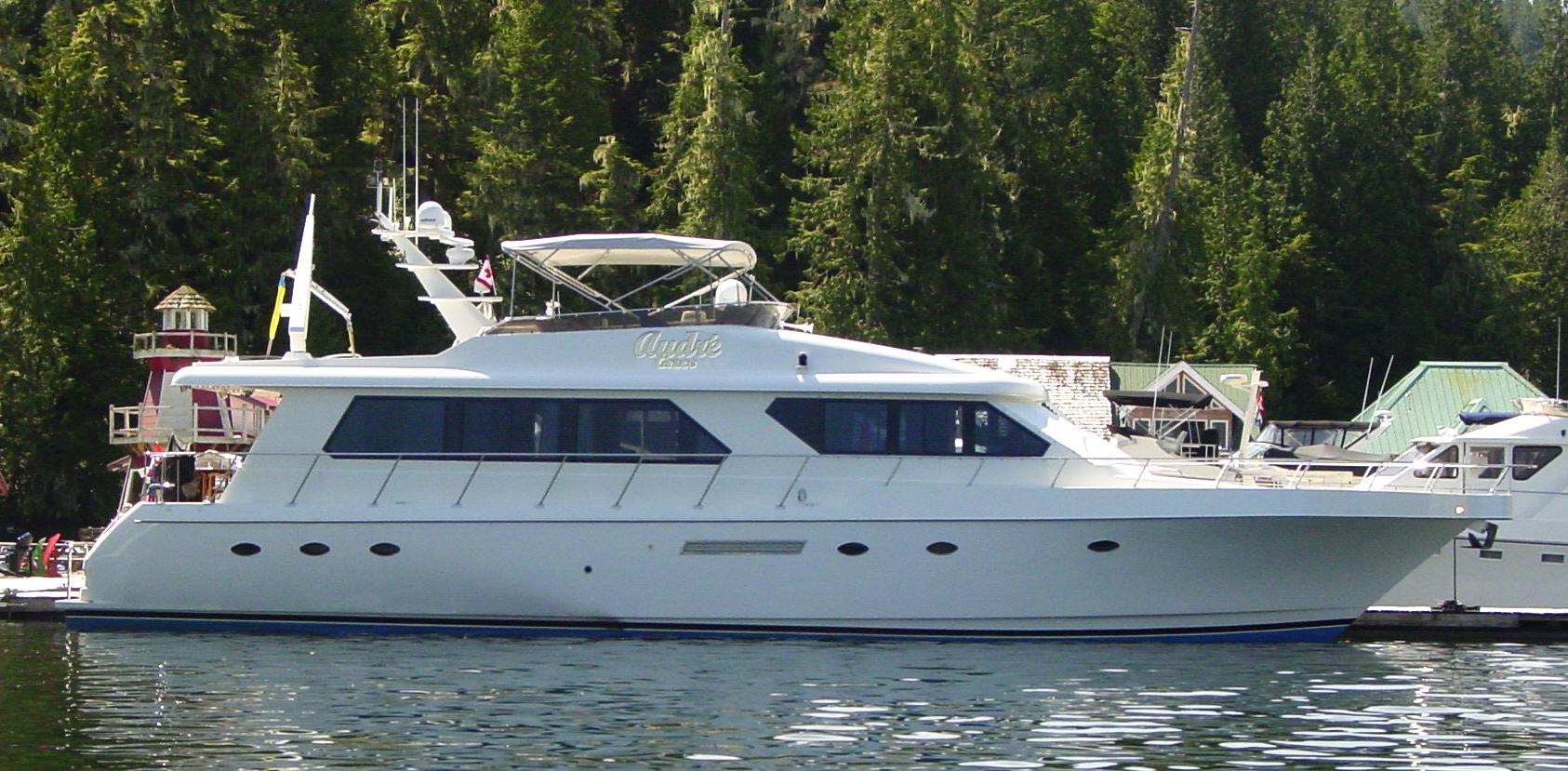1997 FORBES COOPER 74 PILOTHOUSE
