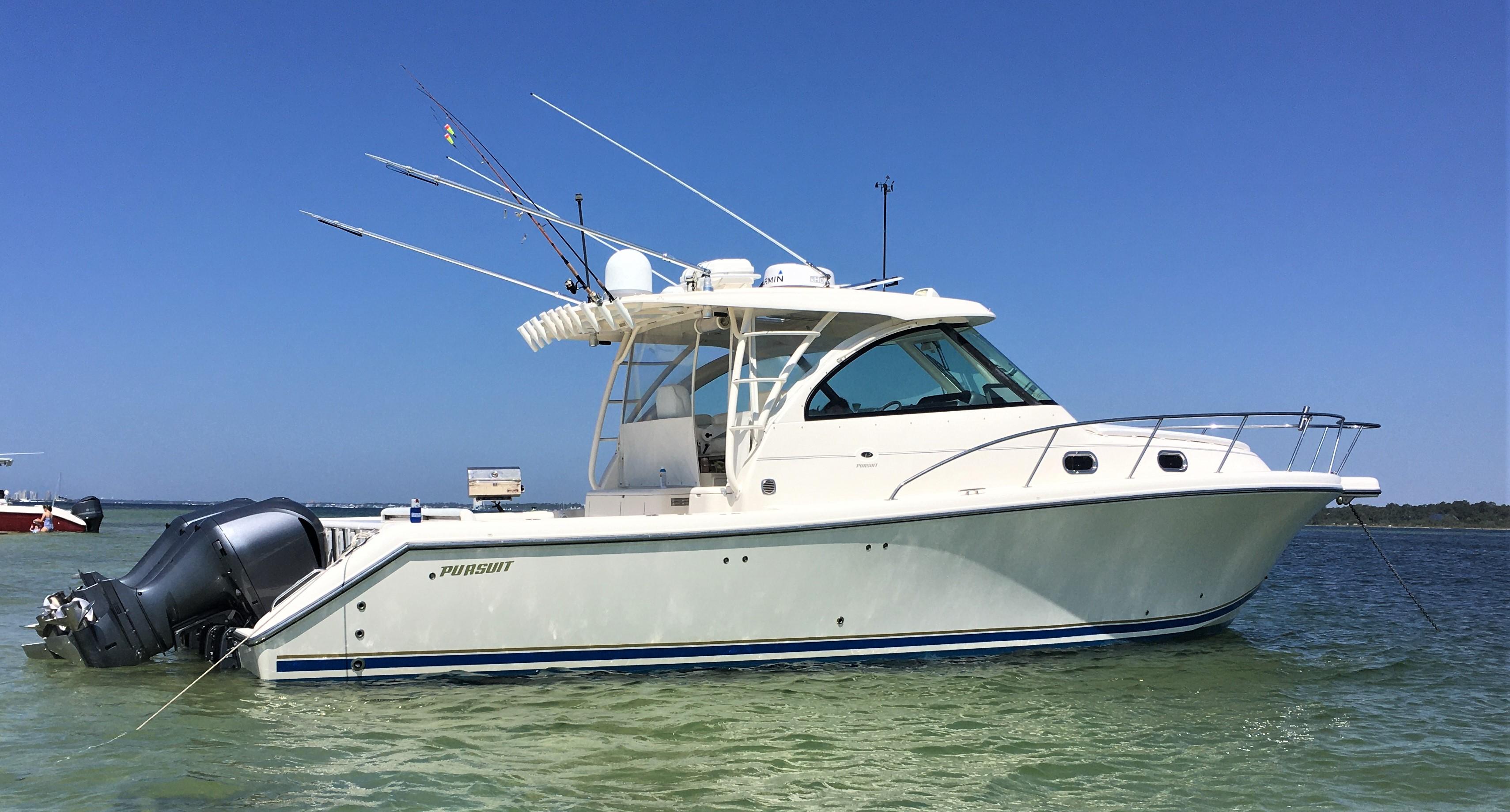 Pursuit OS 355 35 Foot Walkaround Offshore Fishing Boat, 45% OFF