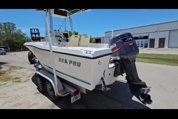 Sea-pro 210-CENTER-CONSOLE video
