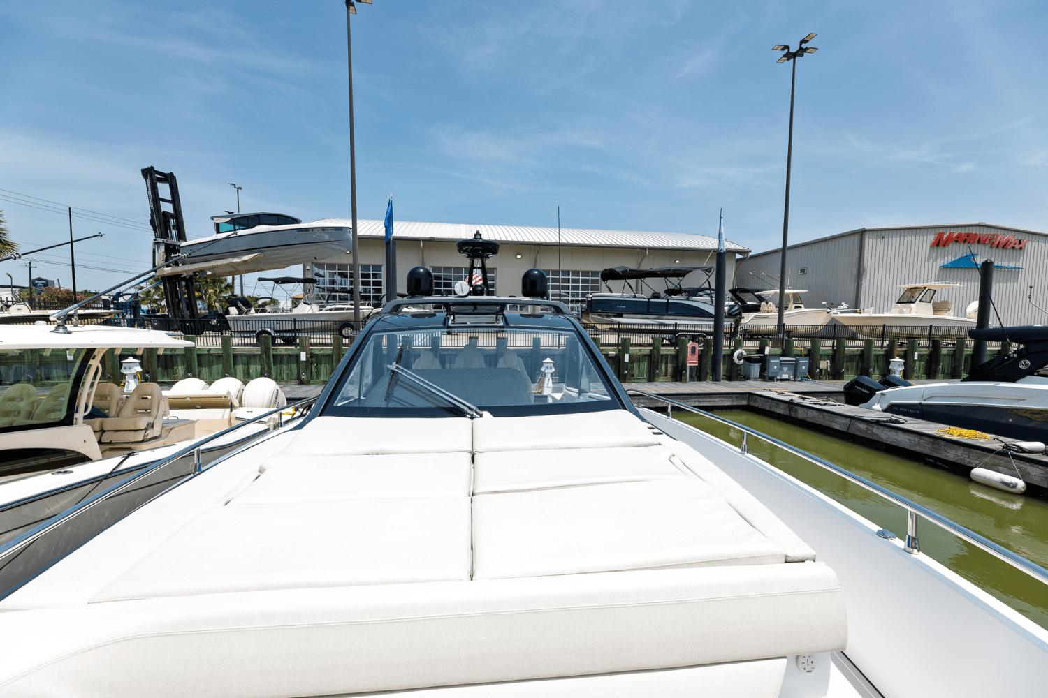 Azimut-AZ42 VERVE 2023-Shee-naughty TX-US-2023 Azimut AZ42 VERVE yacht docked at marina under clear blue sky.-9104707 | Thumbnail