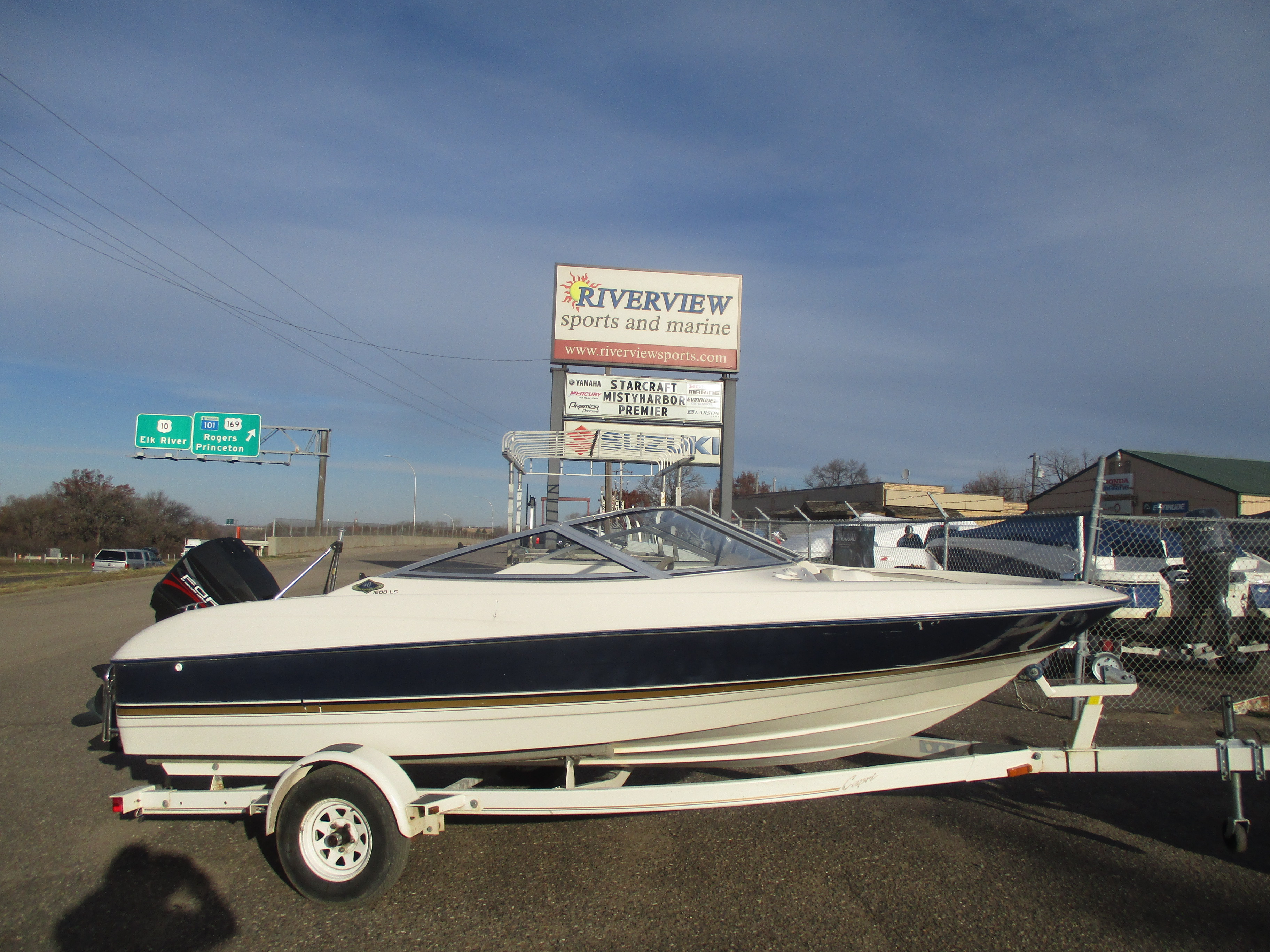 1996 BAYLINER 1600CF With A 90HP Force Motor