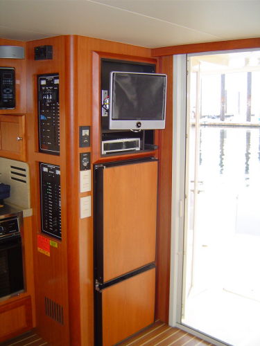 Gally Fridge/Freezer w/TV