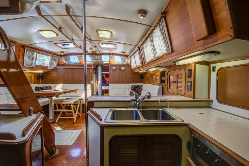 SALOON FROM GALLEY
