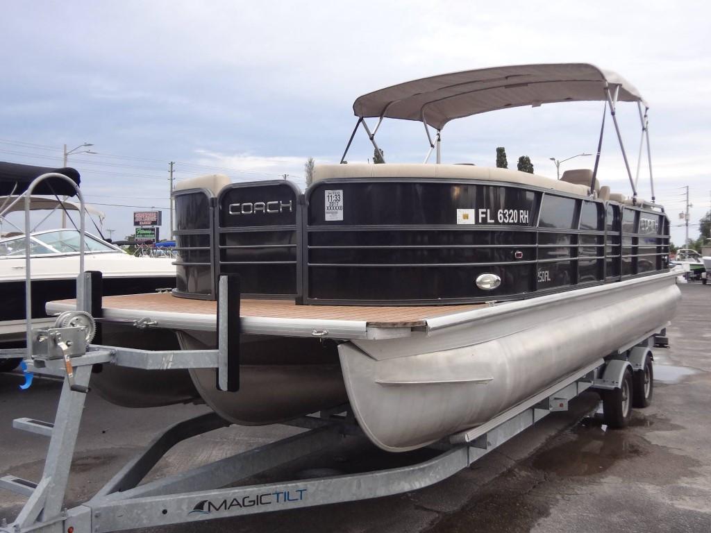 2017 Used 250 RL Coach Pontoons New & Used Boats For Sale South