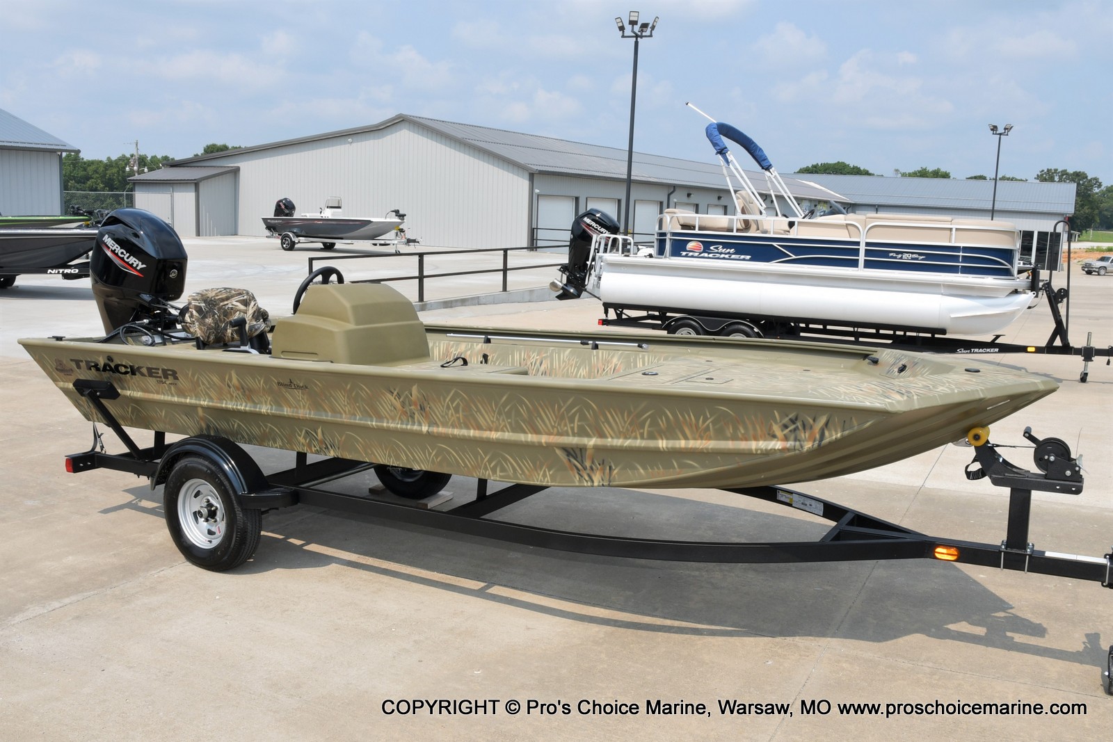 2022 Tracker Boats boat for sale, model of the boat is GRIZZLY 1754 SC w/60HP Mercury 4 Stroke & Image # 1 of 41