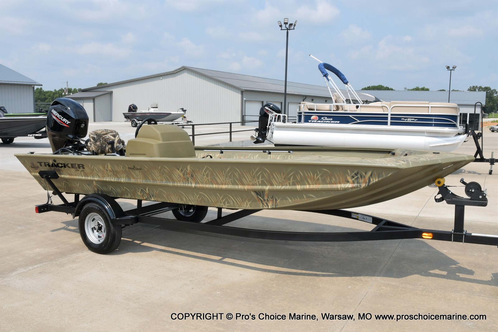 2022 Tracker Boats boat for sale, model of the boat is GRIZZLY 1754 SC w/60HP Mercury 4 Stroke & Image # 1 of 39