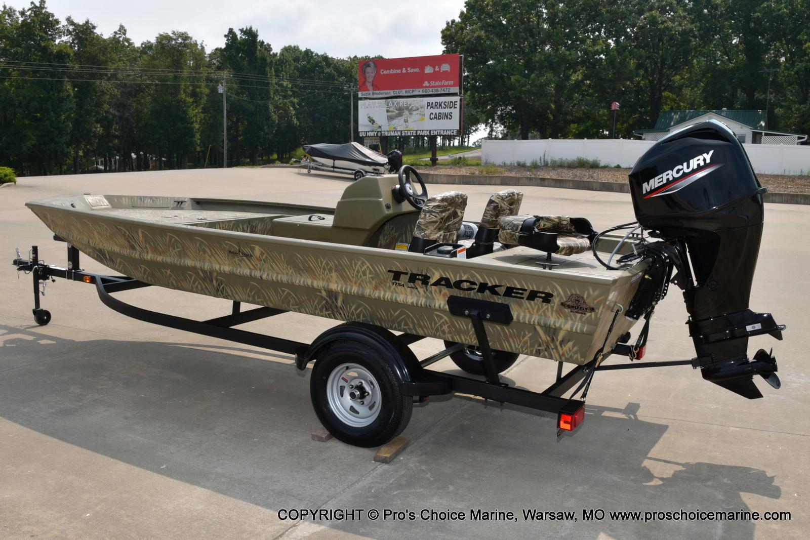 2022 Tracker Boats boat for sale, model of the boat is GRIZZLY 1754 SC w/60HP Mercury 4 Stroke & Image # 33 of 39