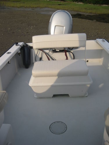 Removable aft cooler seat