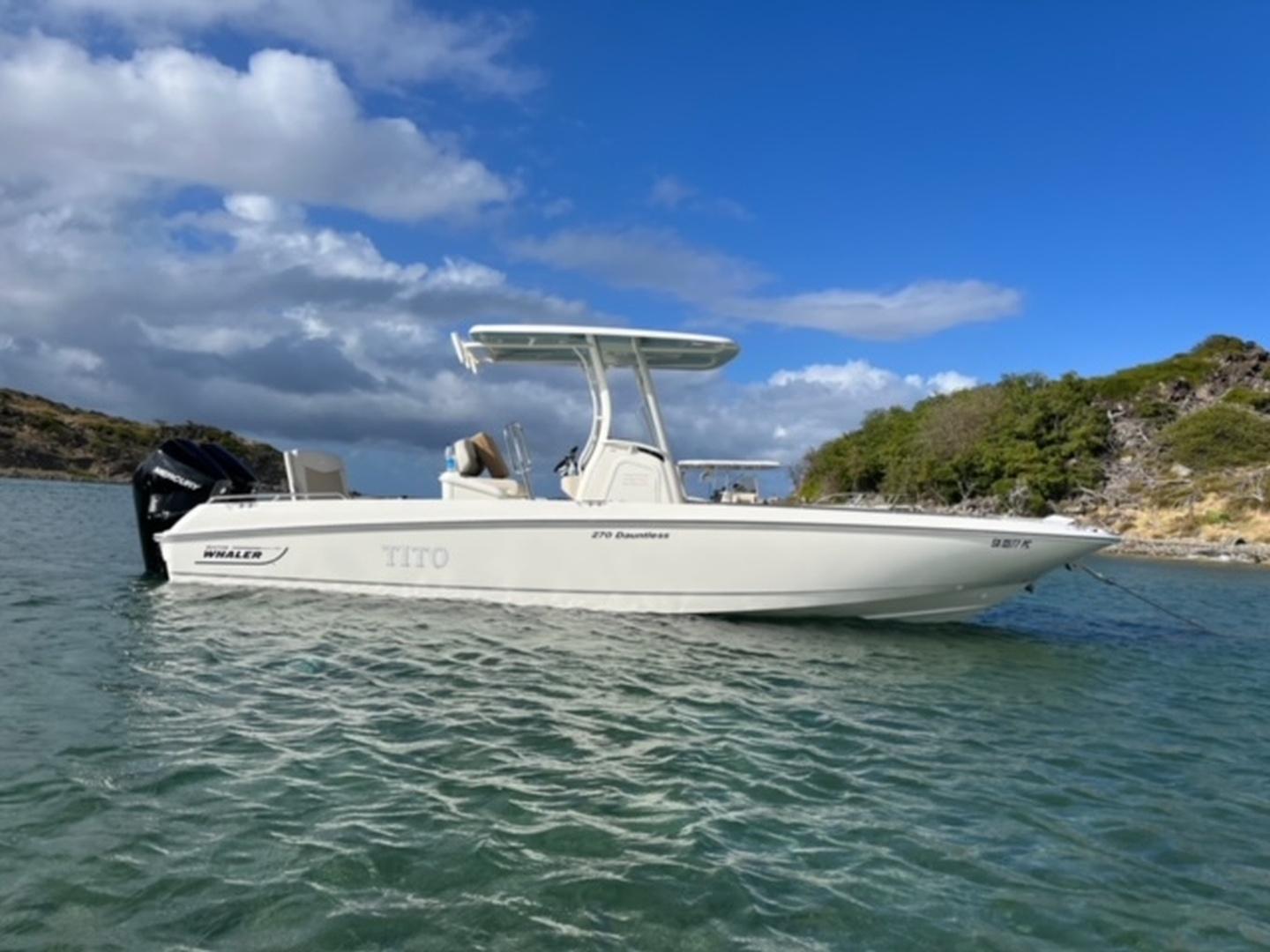 2022 Boston Whaler 270 Dauntless TITO