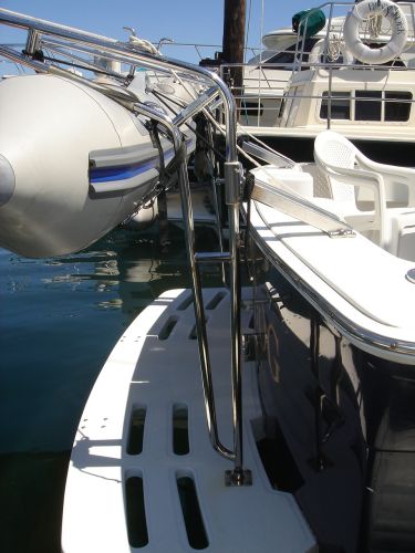 Swim Platform w/ St. Croix Davits