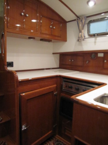 Galley aft