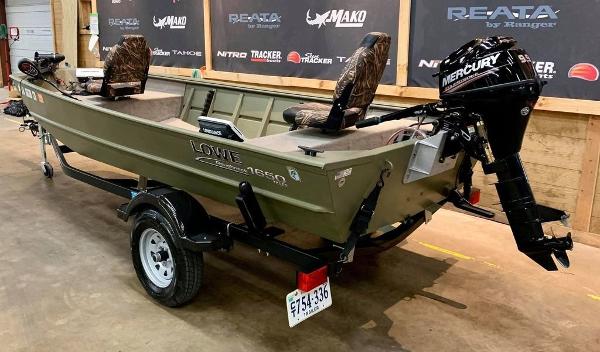 2017 Lowe boat for sale, model of the boat is Roughneck 1650 & Image # 2 of 12