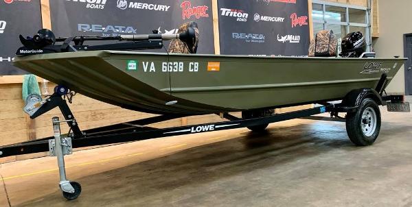 2017 Lowe boat for sale, model of the boat is Roughneck 1650 & Image # 5 of 12