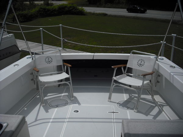 Looking aft