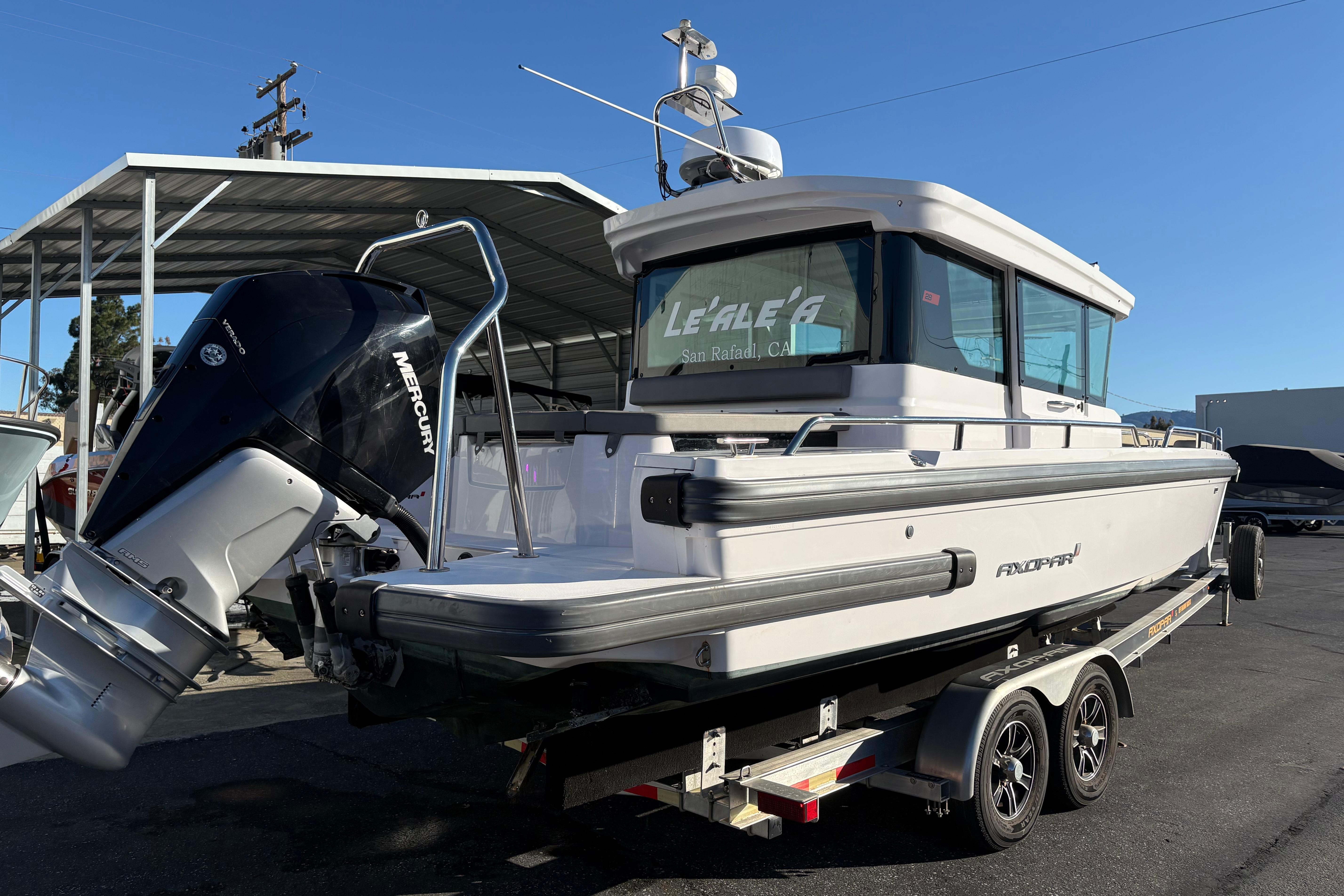 2021 Axopar 28 Cabin #TMM194 inventory image at Sun Country Marine Group, San Jose-Campbell
