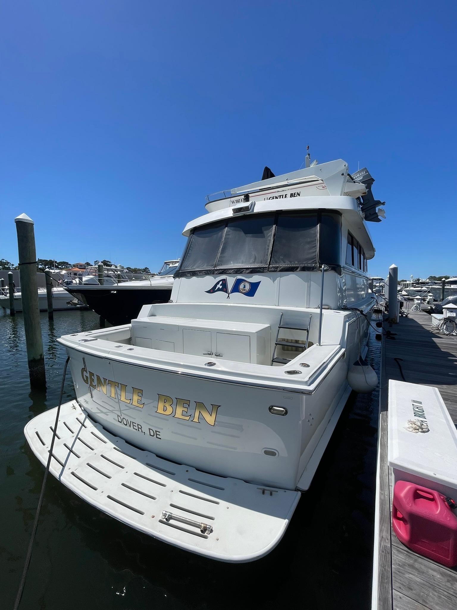 Hatteras-80 Cockpit Motor Yacht 1989-GENTLE BEN VA-US-9784968 | Thumbnail