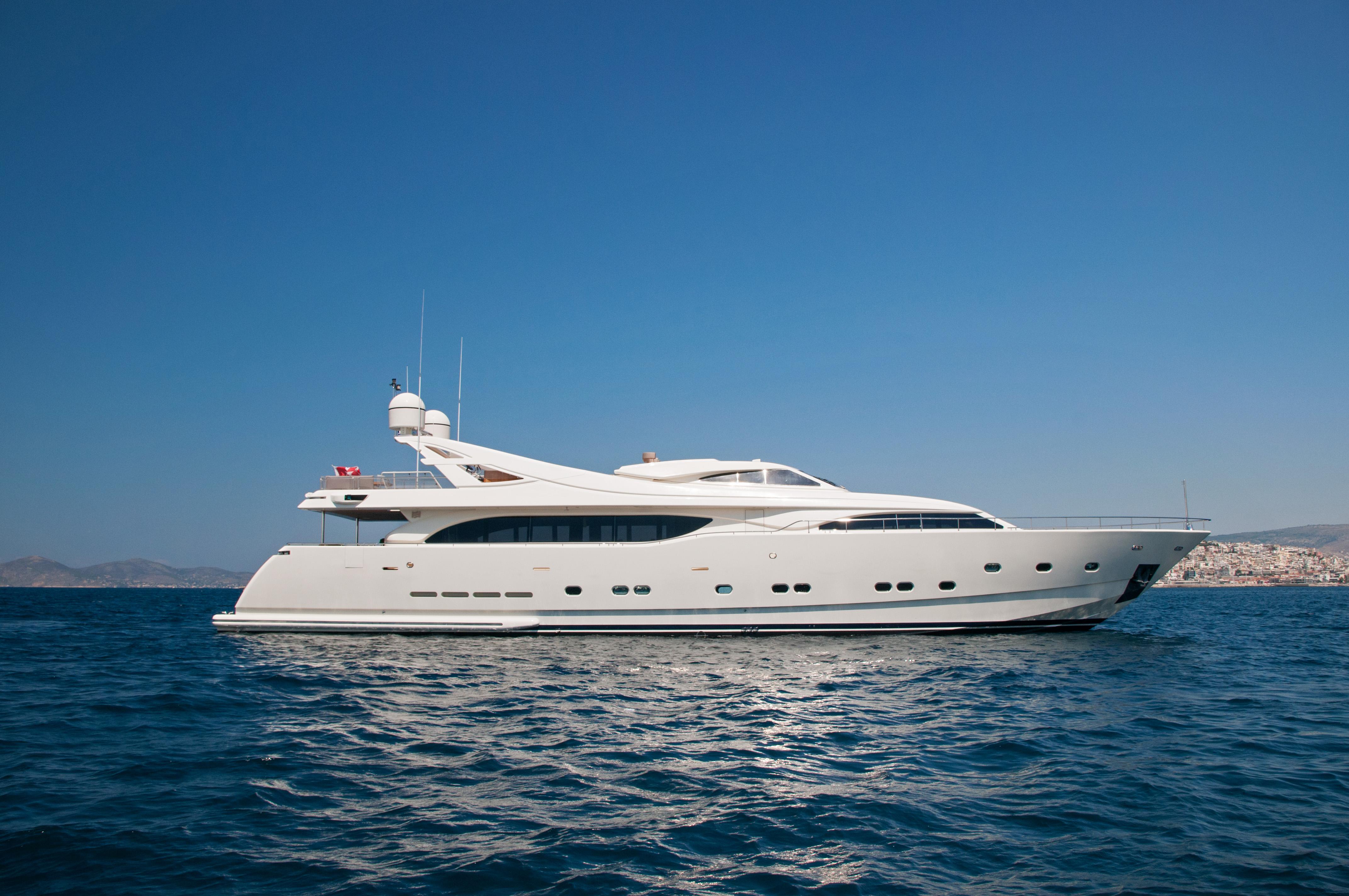 WHISPER V Ferretti Yachts Custom Line 112 2002 for sale in ELLINIKO 