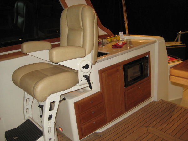 Helm Seat and Galley
