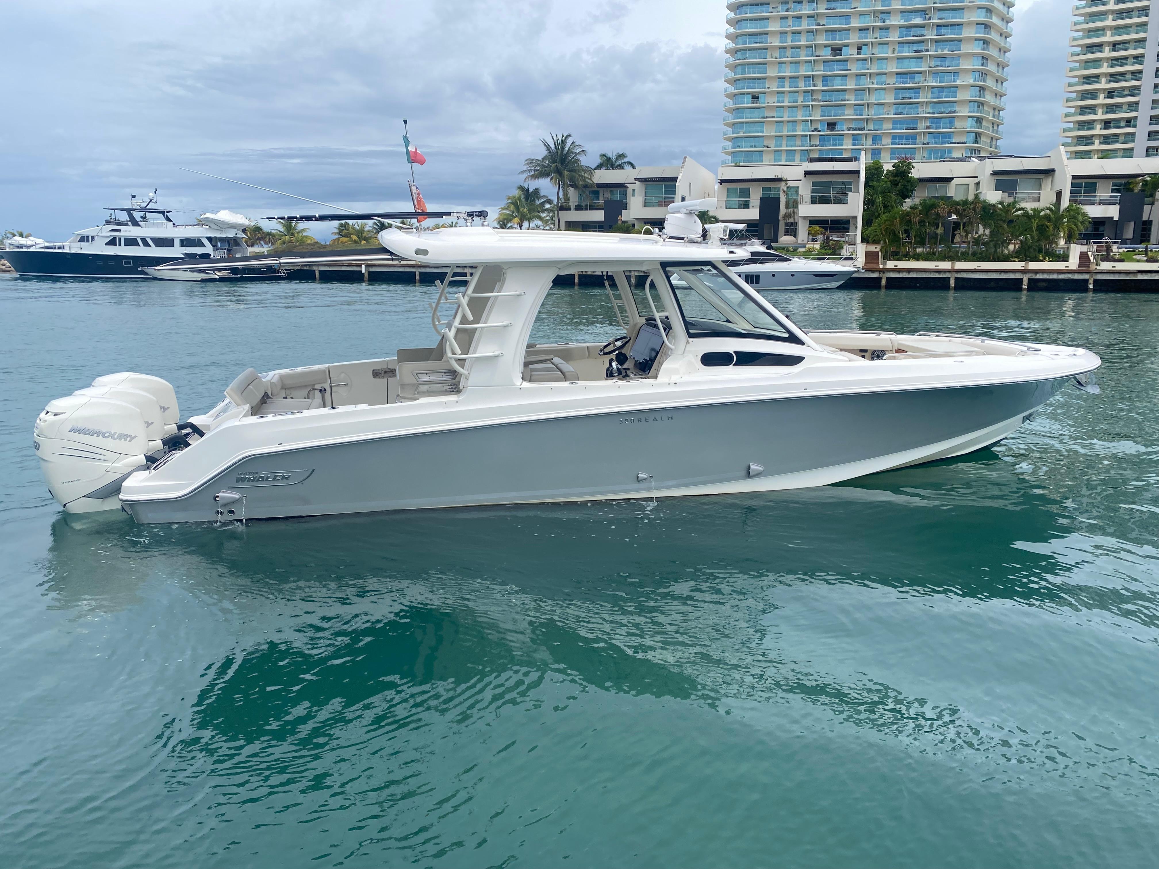 2021 Boston Whaler 350 Realm Yacht Photos Pics 