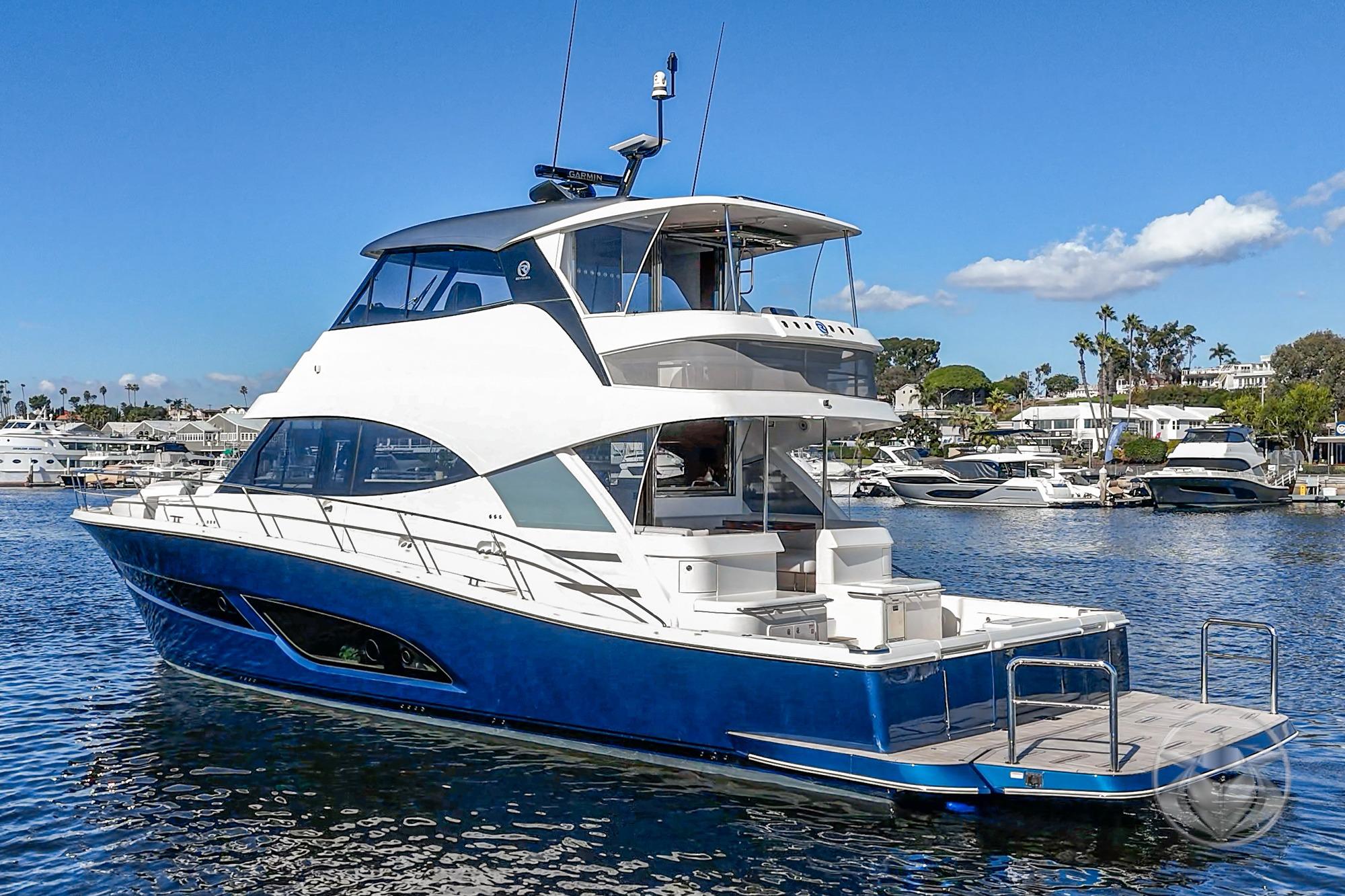 2026 Riviera 58 Sports Motor Yacht #R137 inventory image at Sun Country Marine Group, Newport Beach