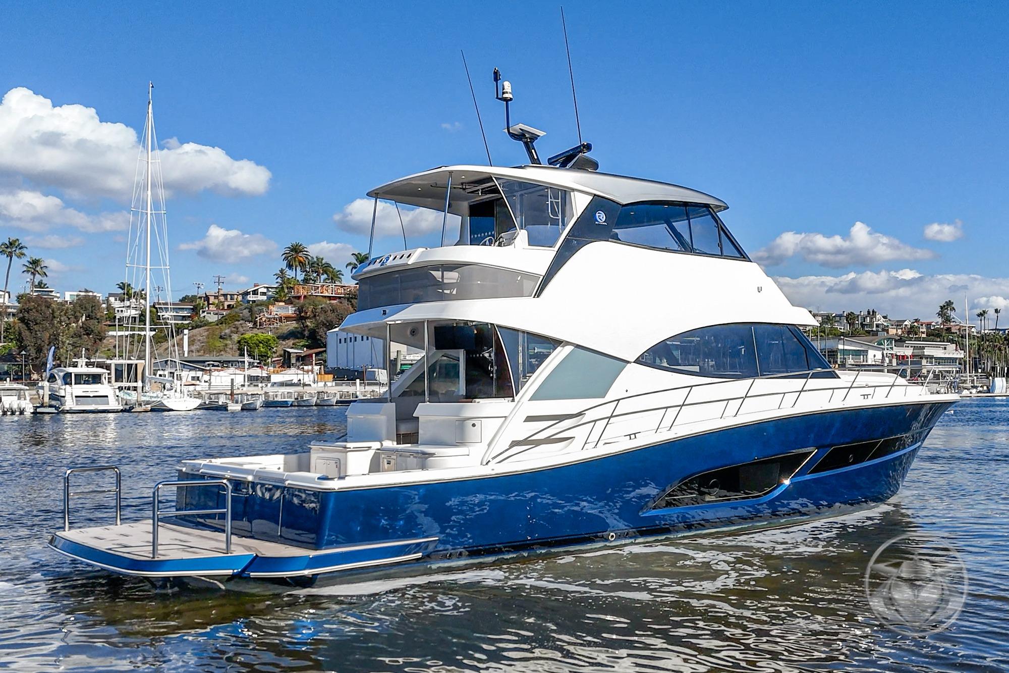 2026 Riviera 58 Sports Motor Yacht #R137 inventory image at Sun Country Marine Group, Newport Beach