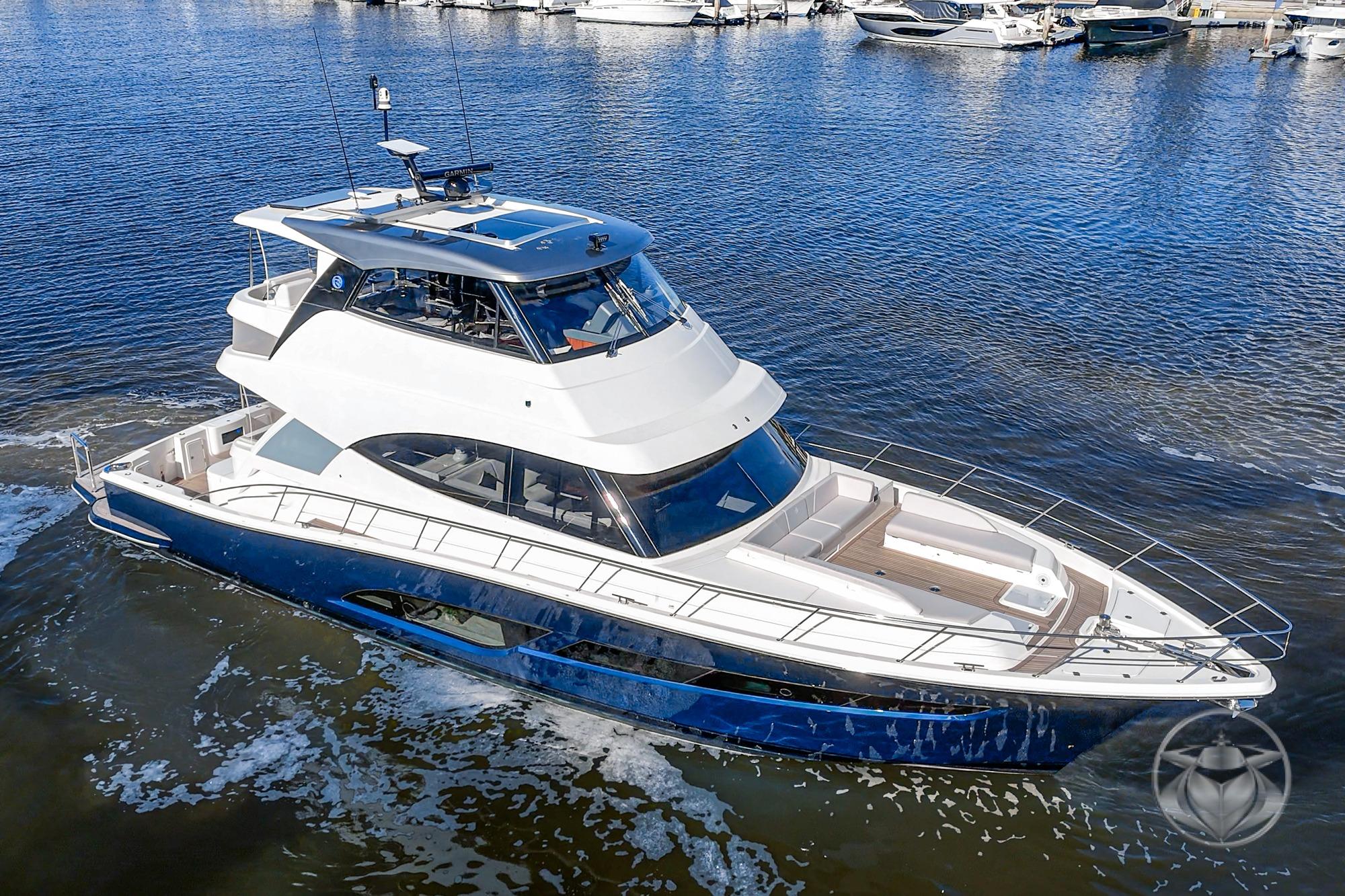 2026 Riviera 58 Sports Motor Yacht #R137 inventory image at Sun Country Marine Group, Newport Beach