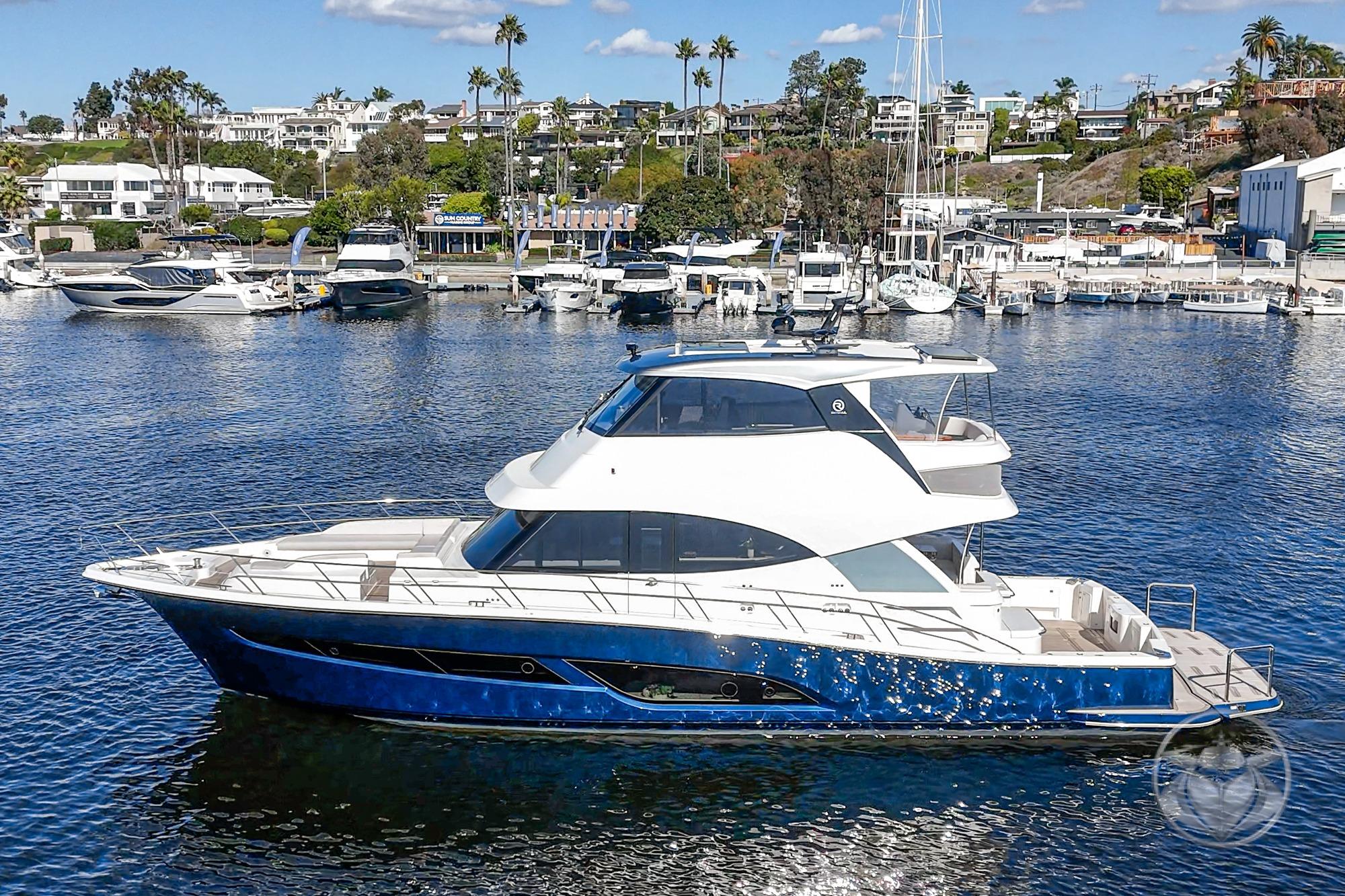 2026 Riviera 58 Sports Motor Yacht #R137 inventory image at Sun Country Marine Group, Newport Beach