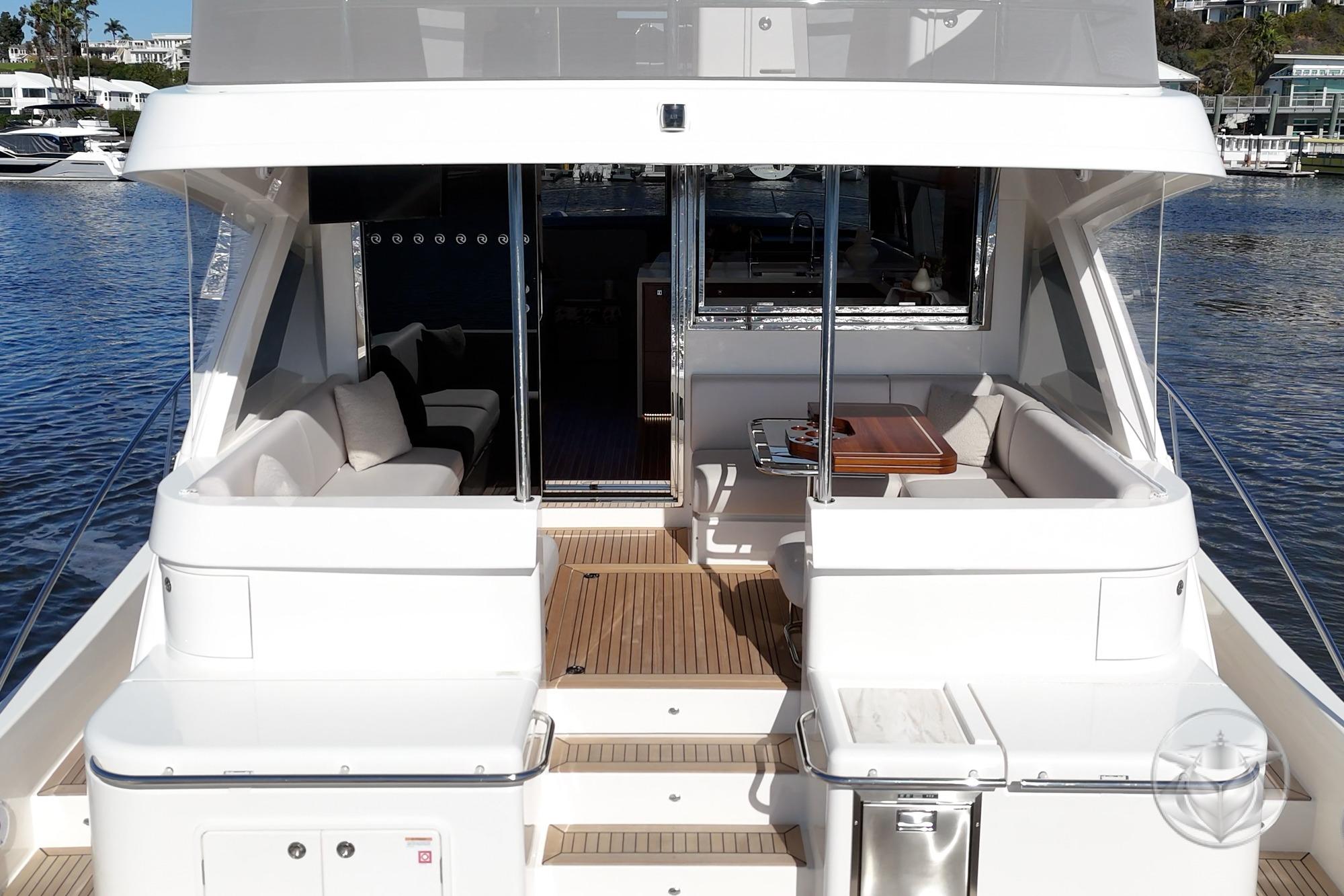 2026 Riviera 58 Sports Motor Yacht #R137 inventory image at Sun Country Marine Group, Newport Beach