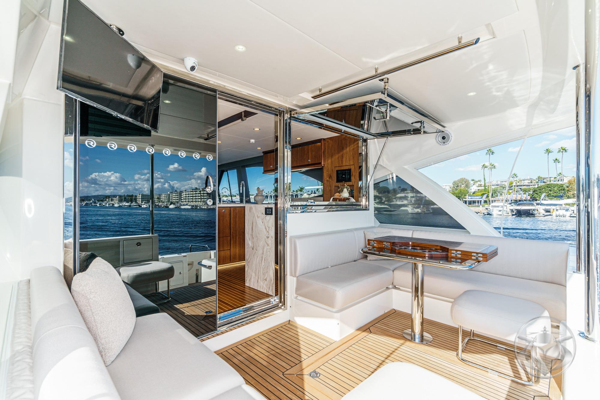 2026 Riviera 58 Sports Motor Yacht #R137 inventory image at Sun Country Marine Group, Newport Beach