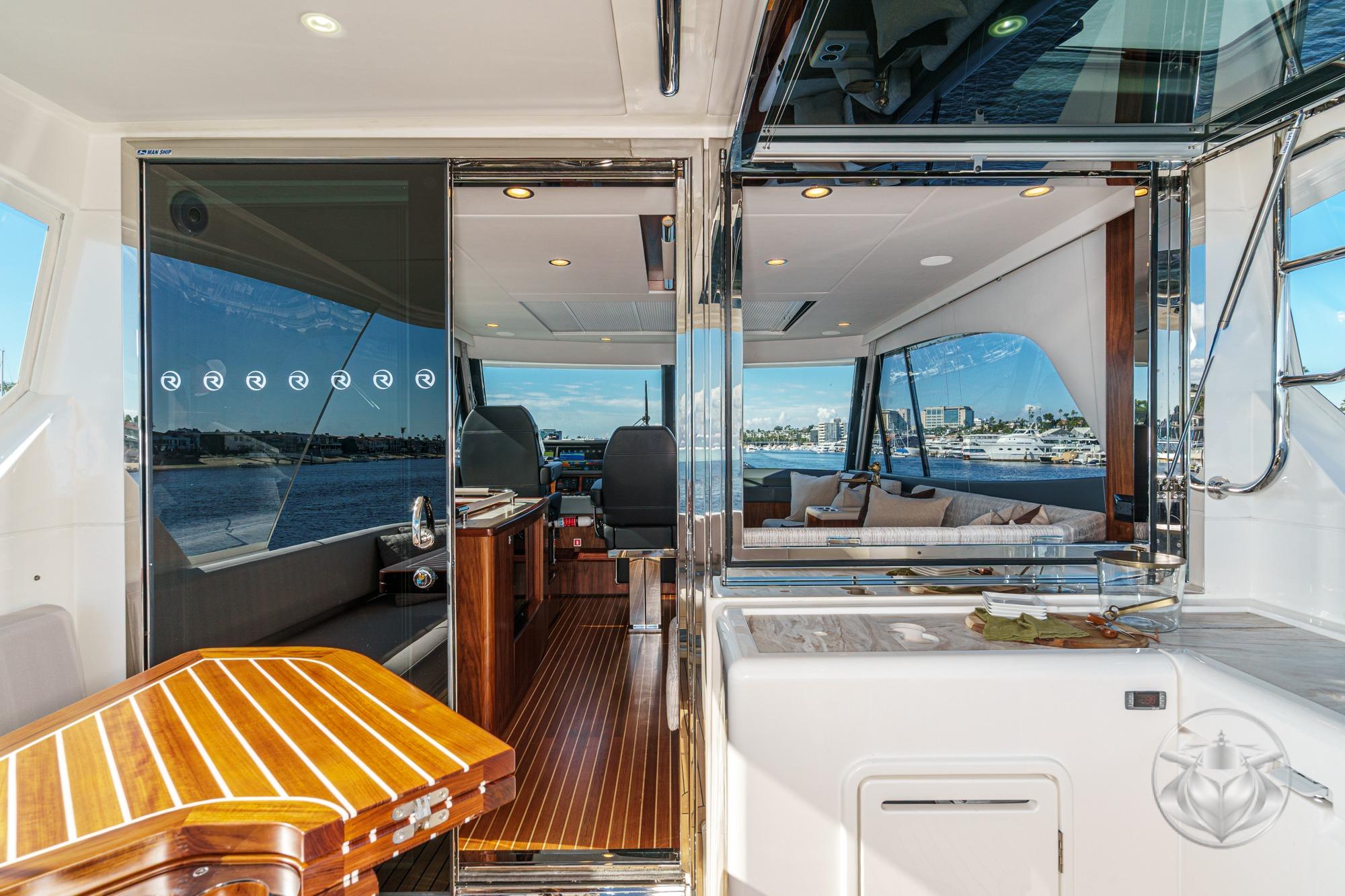 2026 Riviera 58 Sports Motor Yacht #R137 inventory image at Sun Country Marine Group, Newport Beach