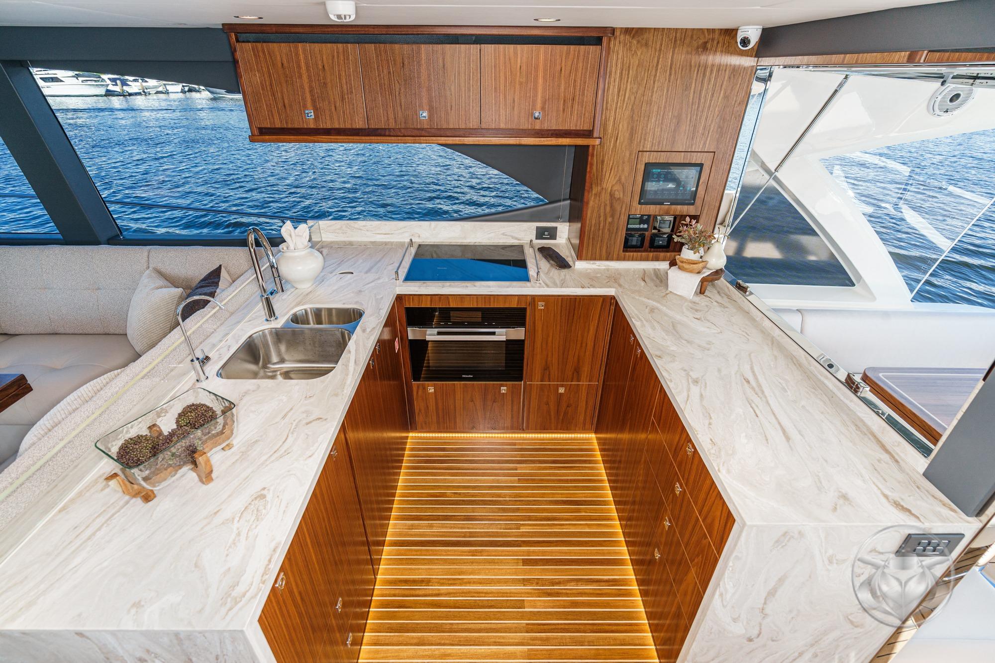 2026 Riviera 58 Sports Motor Yacht #R137 inventory image at Sun Country Marine Group, Newport Beach