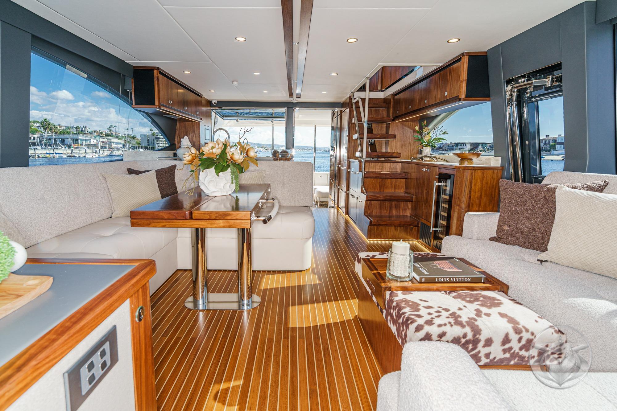 2026 Riviera 58 Sports Motor Yacht #R137 inventory image at Sun Country Marine Group, Newport Beach