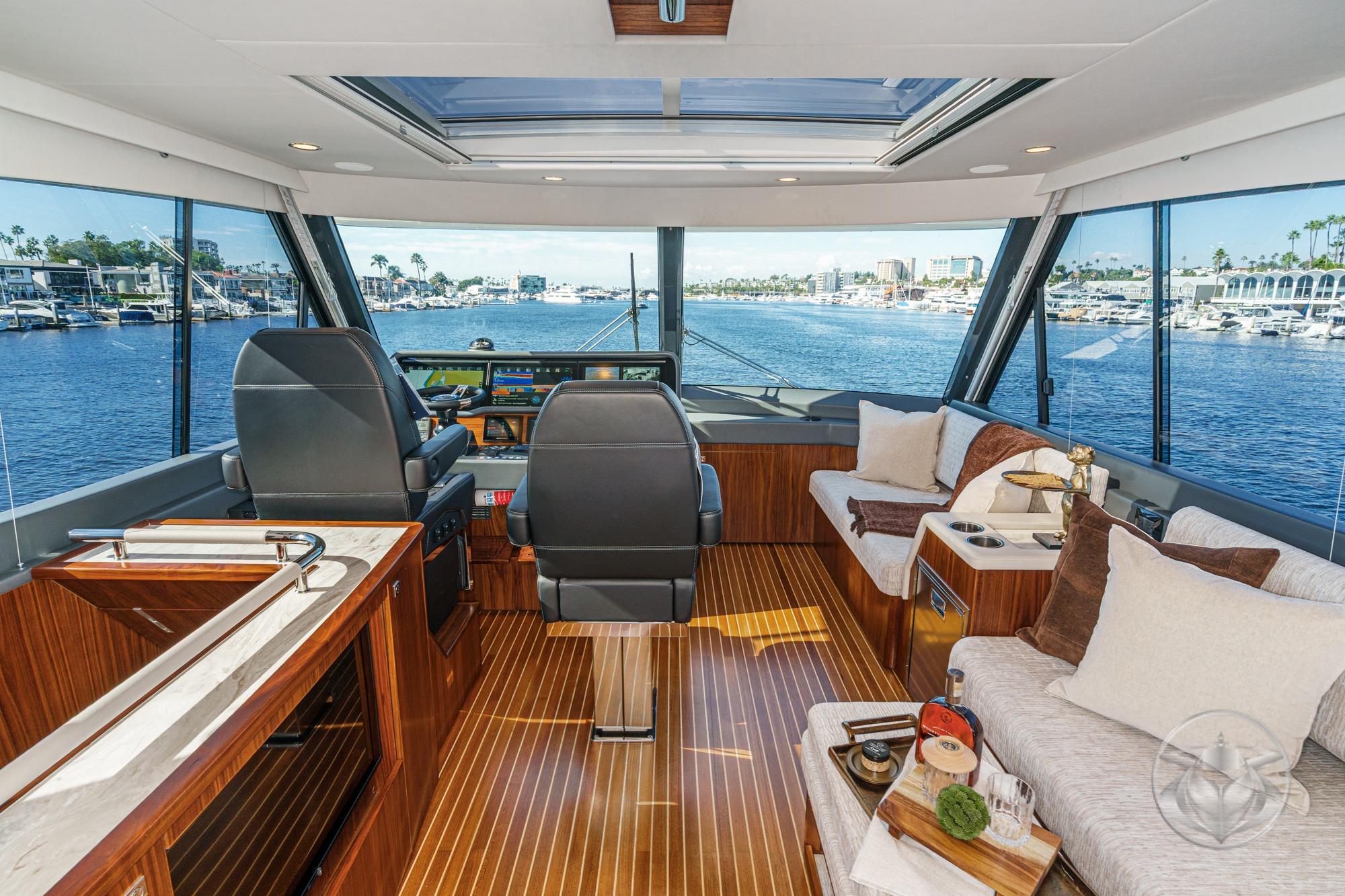 2026 Riviera 58 Sports Motor Yacht #R137 inventory image at Sun Country Marine Group, Newport Beach