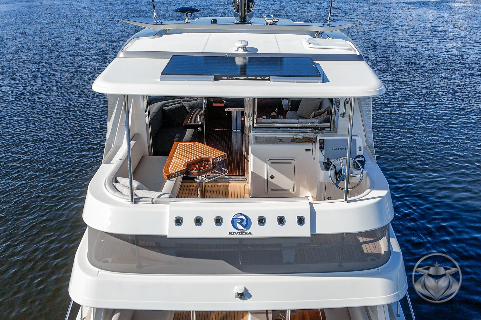 2026 Riviera 58 Sports Motor Yacht #R137 inventory image at Sun Country Marine Group, Newport Beach