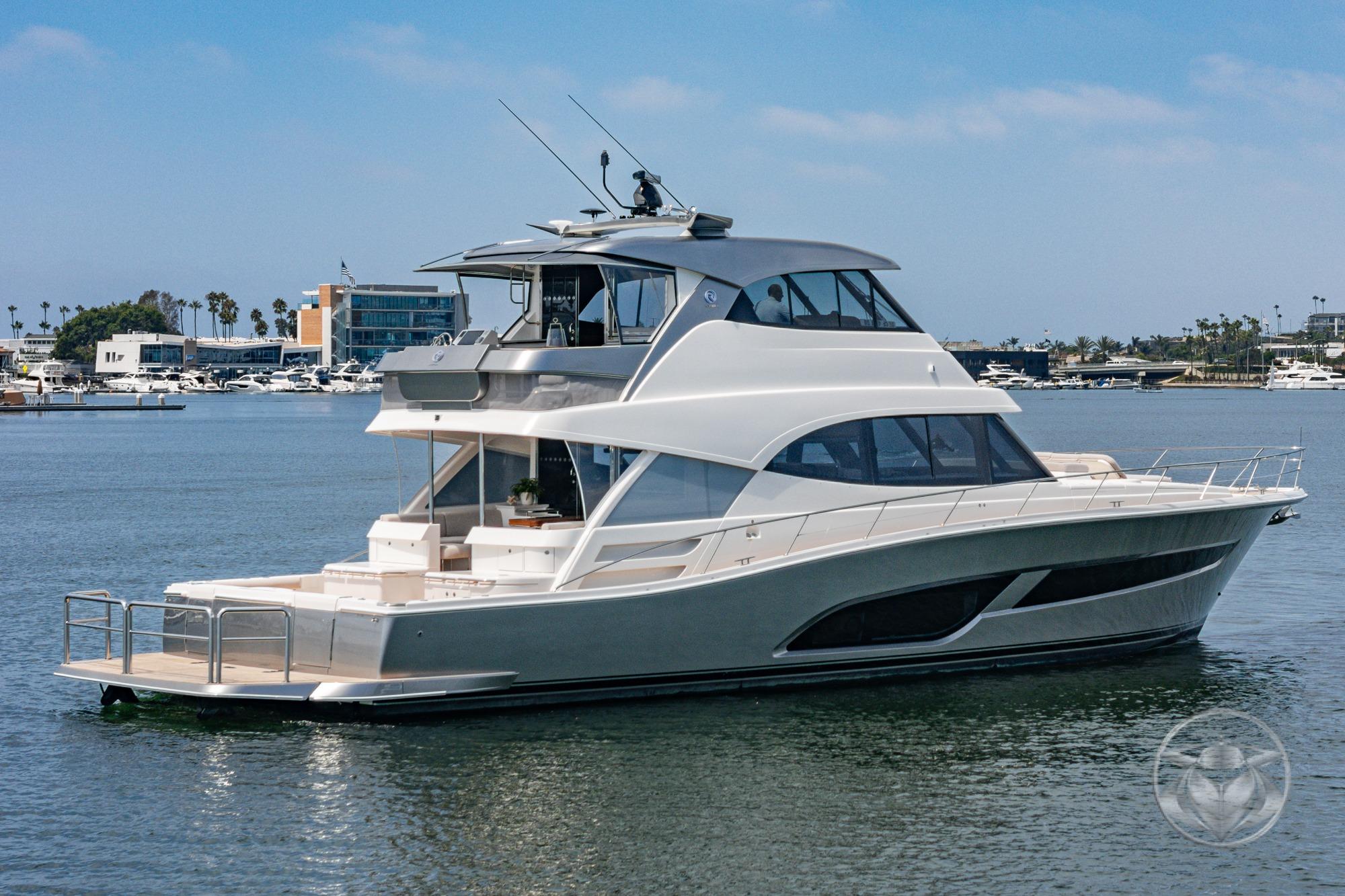 2026 Riviera 64 Sports Motor Yacht #R055 inventory image at Sun Country Yachts, Newport Marina
