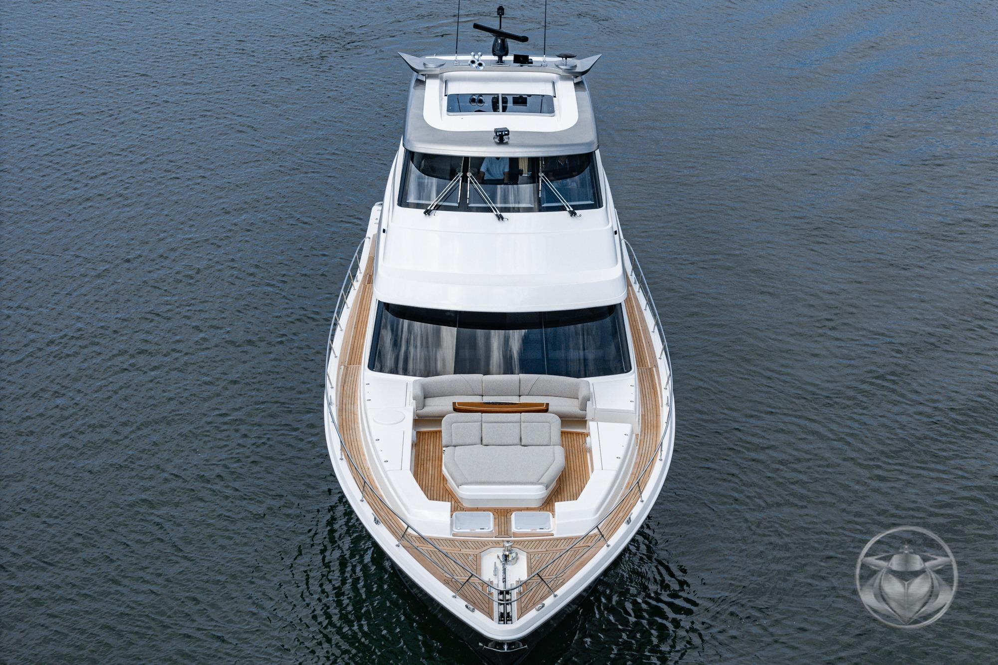 2026 Riviera 64 Sports Motor Yacht #R055 inventory image at Sun Country Yachts, Newport Marina