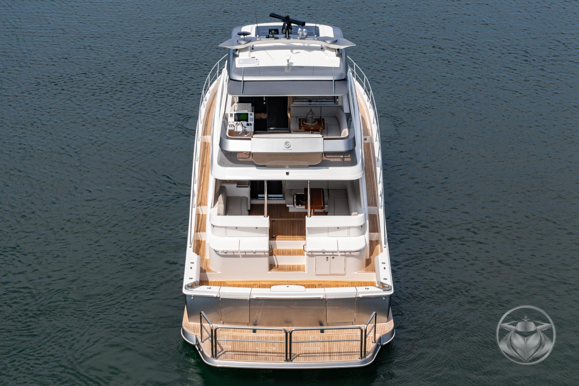 2026 Riviera 64 Sports Motor Yacht #R055 inventory image at Sun Country Yachts, Newport Marina