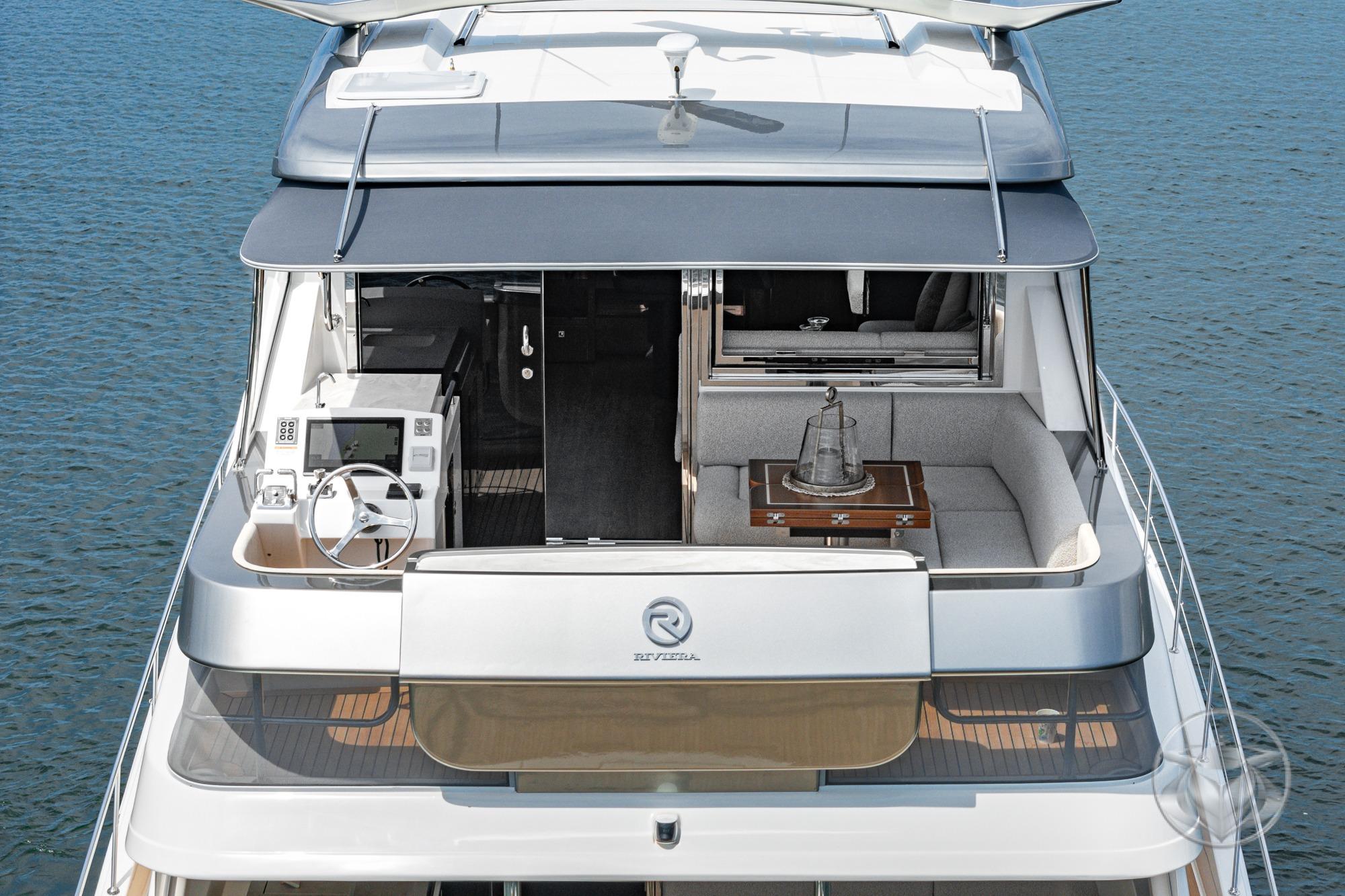 2026 Riviera 64 Sports Motor Yacht #R055 inventory image at Sun Country Yachts, Newport Marina