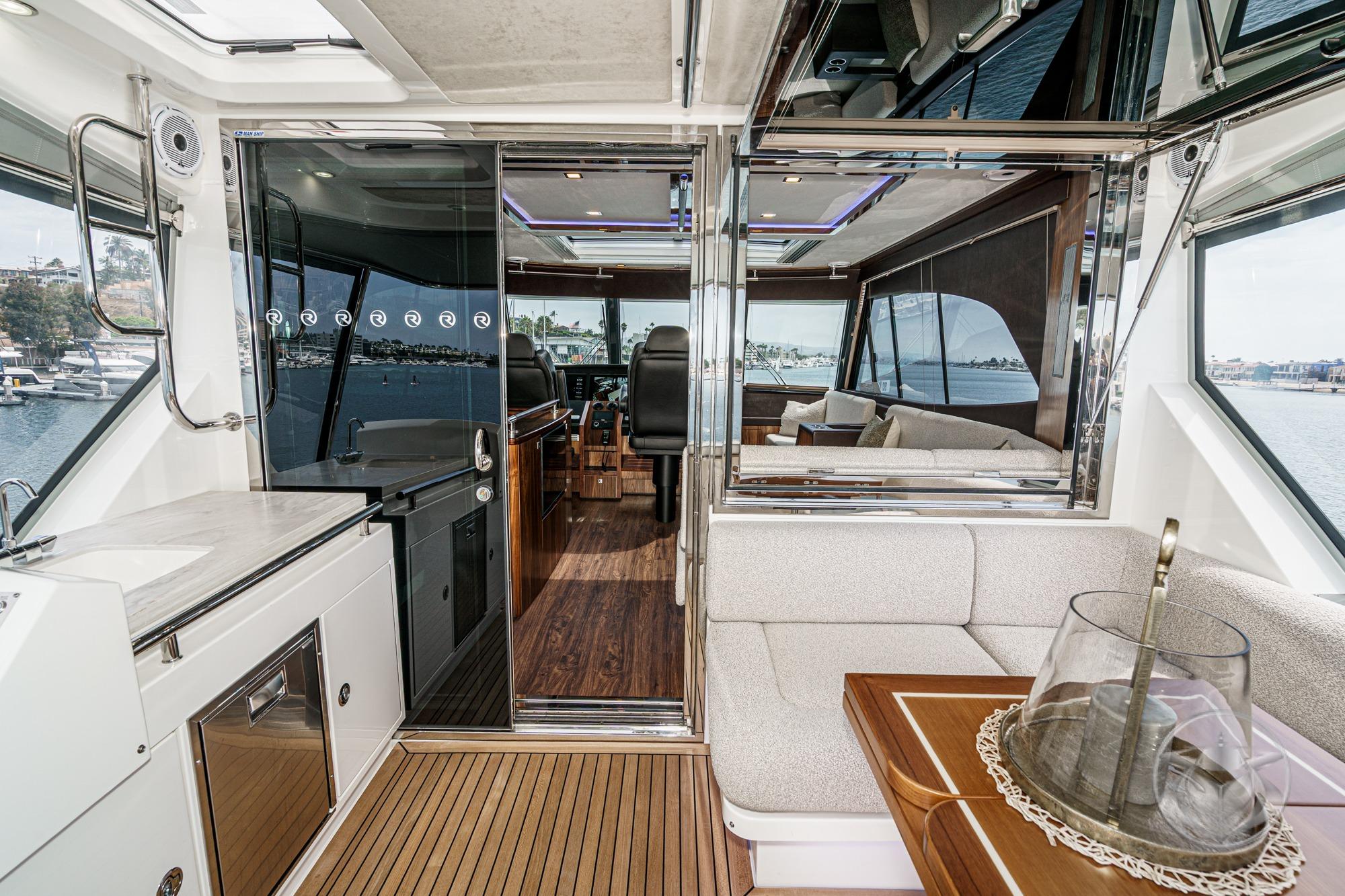 2026 Riviera 64 Sports Motor Yacht #R055 inventory image at Sun Country Yachts, Newport Marina