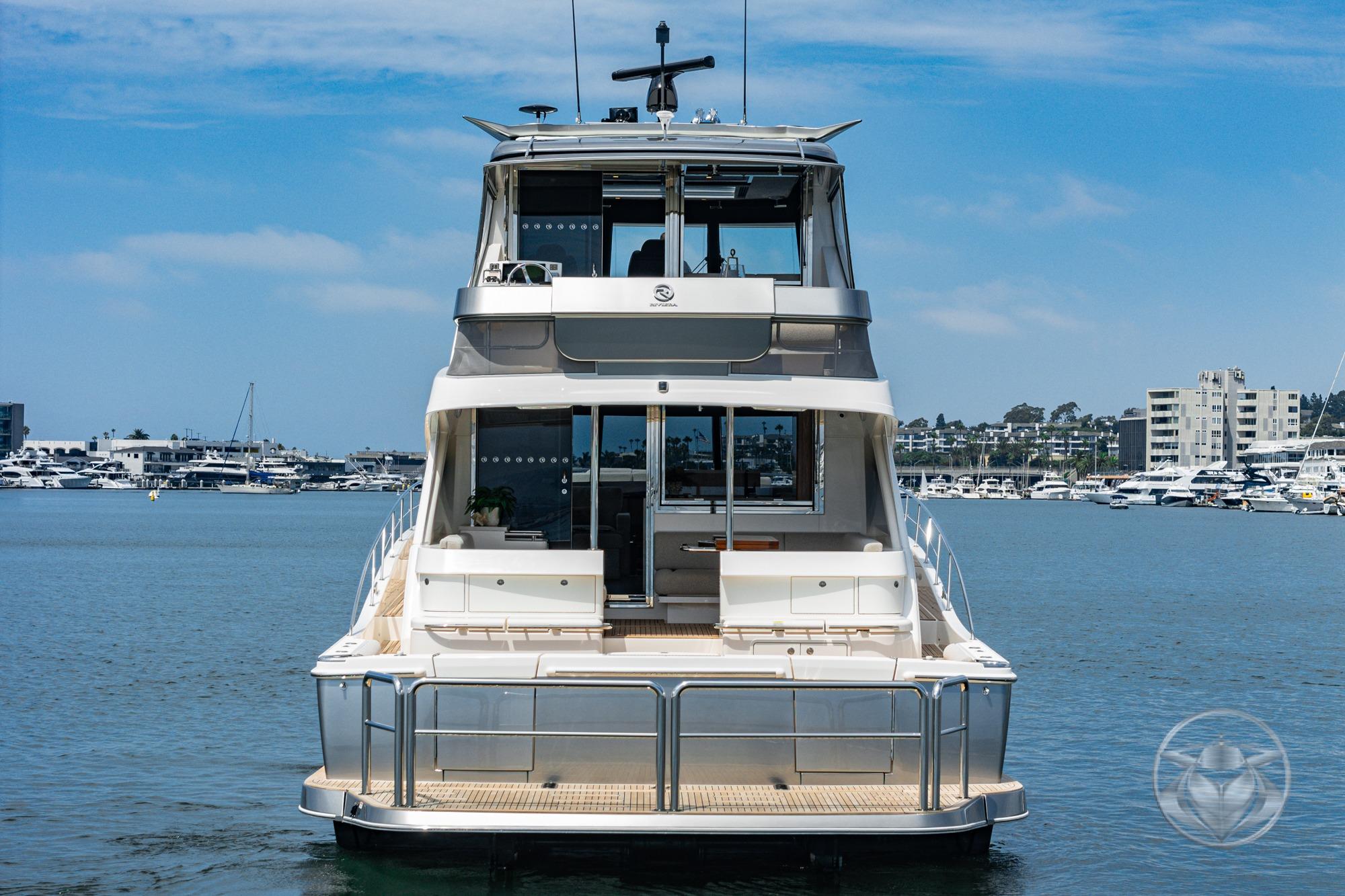 2026 Riviera 64 Sports Motor Yacht #R055 inventory image at Sun Country Yachts, Newport Marina