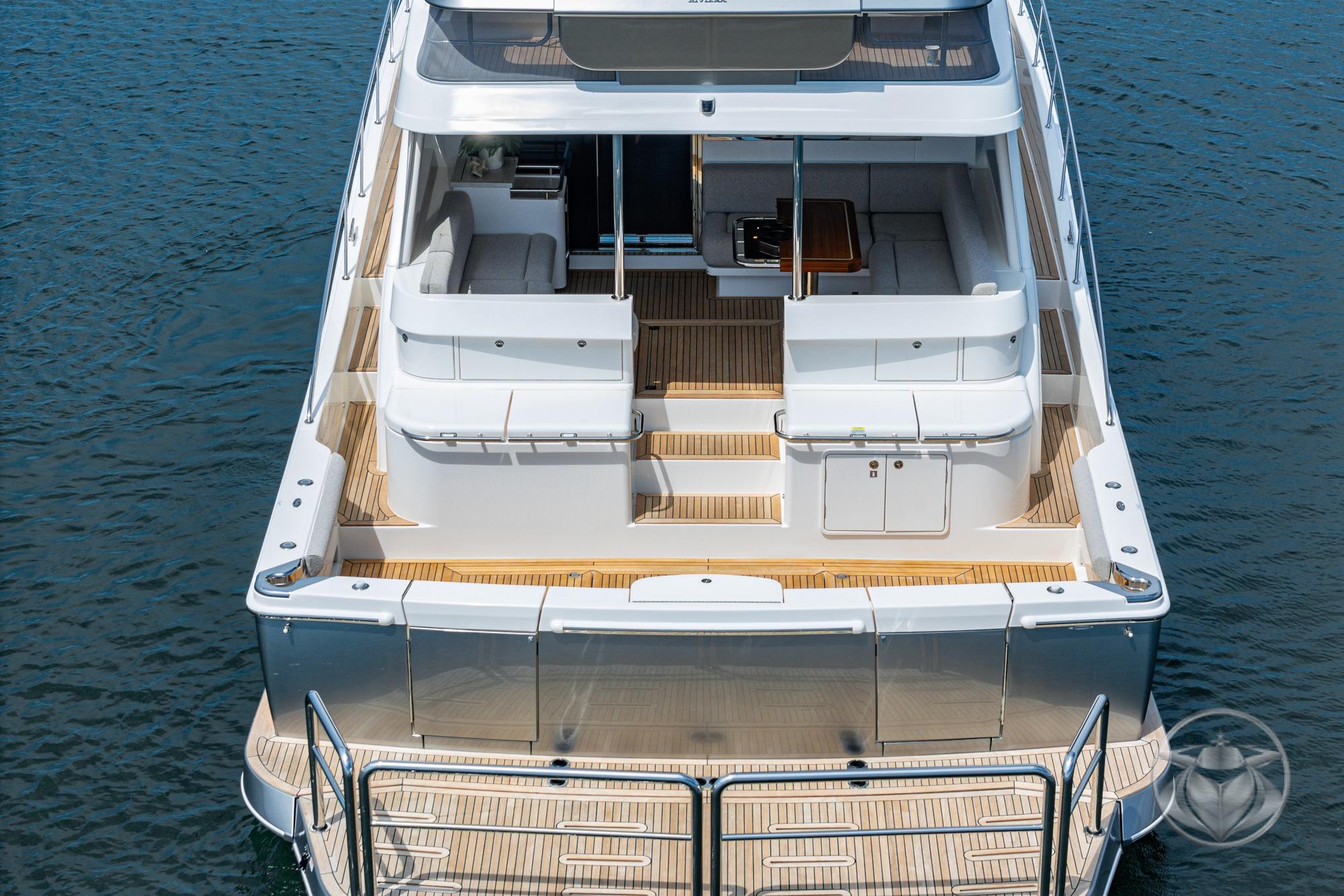2026 Riviera 64 Sports Motor Yacht #R055 inventory image at Sun Country Yachts, Newport Marina
