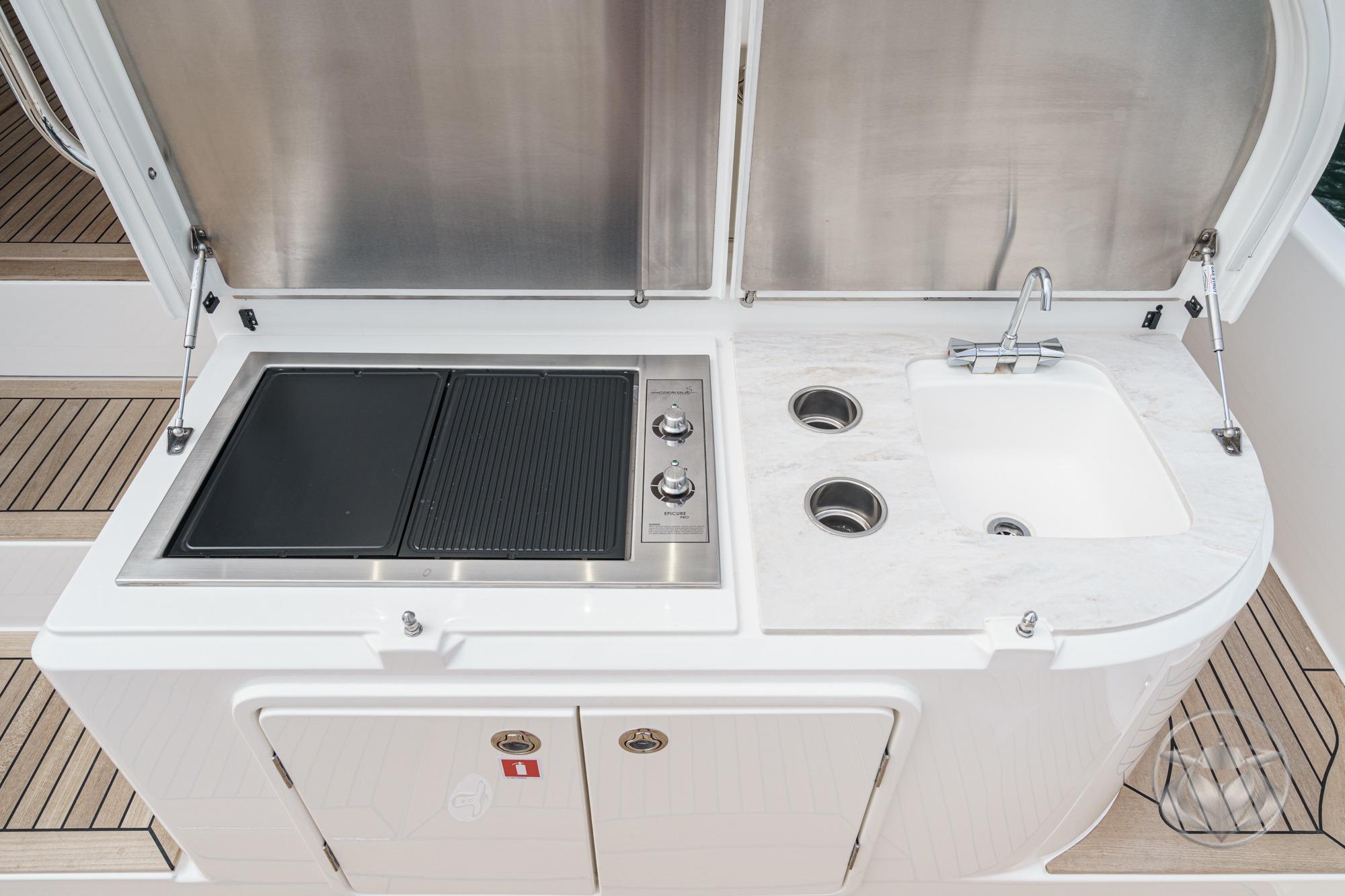 2026 Riviera 64 Sports Motor Yacht #R055 inventory image at Sun Country Yachts, Newport Marina