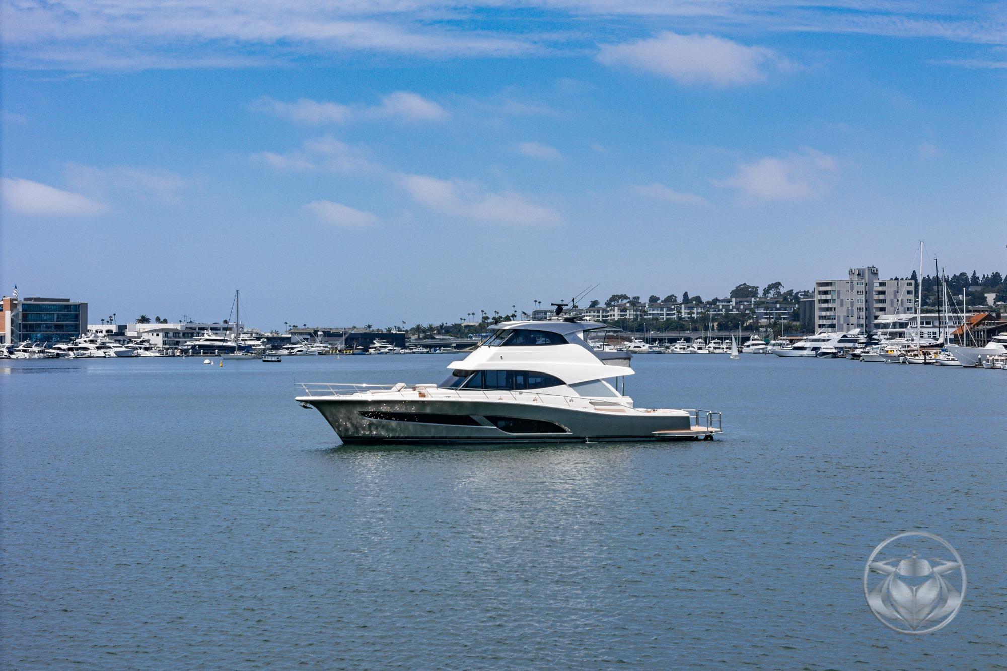 2026 Riviera 64 Sports Motor Yacht #R055 inventory image at Sun Country Yachts, Newport Marina