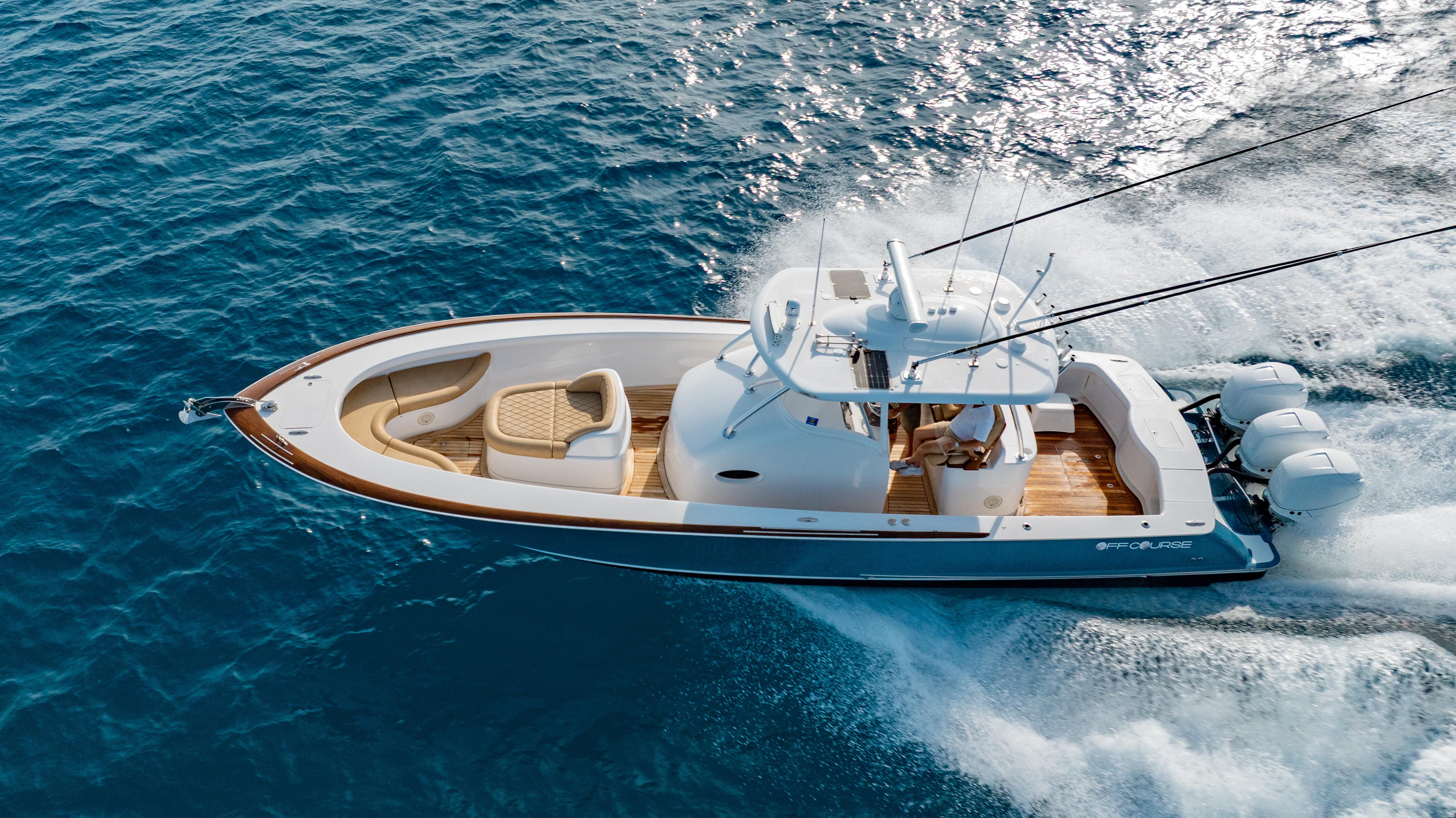 Winter Custom Yachts-37 Custom Carolina 2018-OFF COURSE (Name Reserved) FL-US-2018 Winter Custom Yachts 37 Custom Carolina cruising on open water.-9832172 | Thumbnail