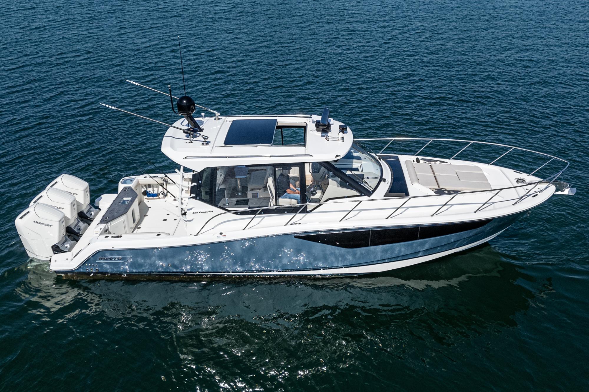 2022 Boston Whaler 405 Conquest #TBJP0375LLC inventory image at Sun Country Marine Group, Newport Beach 2022 Boston Whaler 405 Conquest #TBJP0375LLC inventory image at Sun Country Marine Group, Newport Beach
