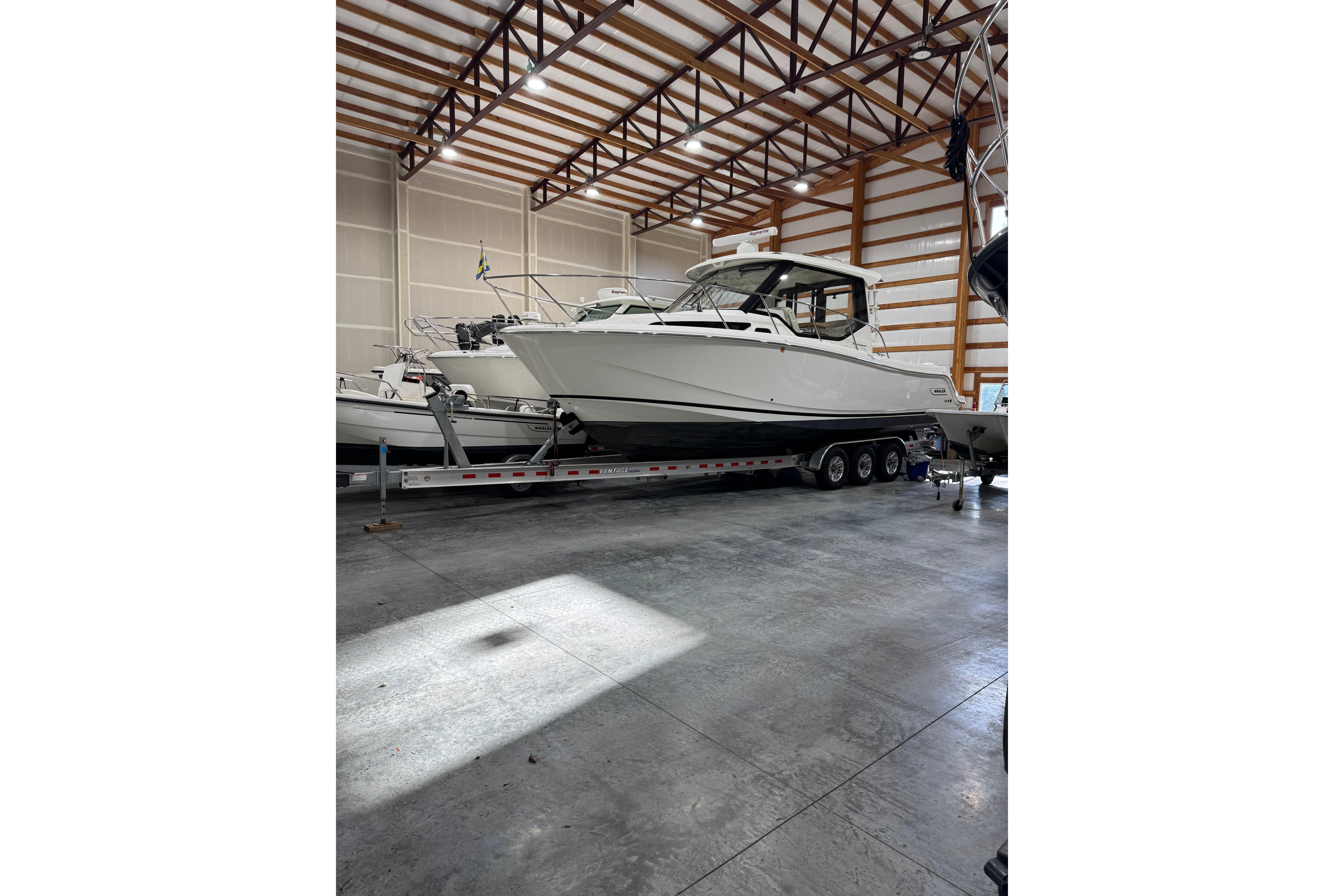 2022 Boston Whaler 325 Conquest Pilothouse #TBST32522 inventory image at Sun Country Yachts, Seattle